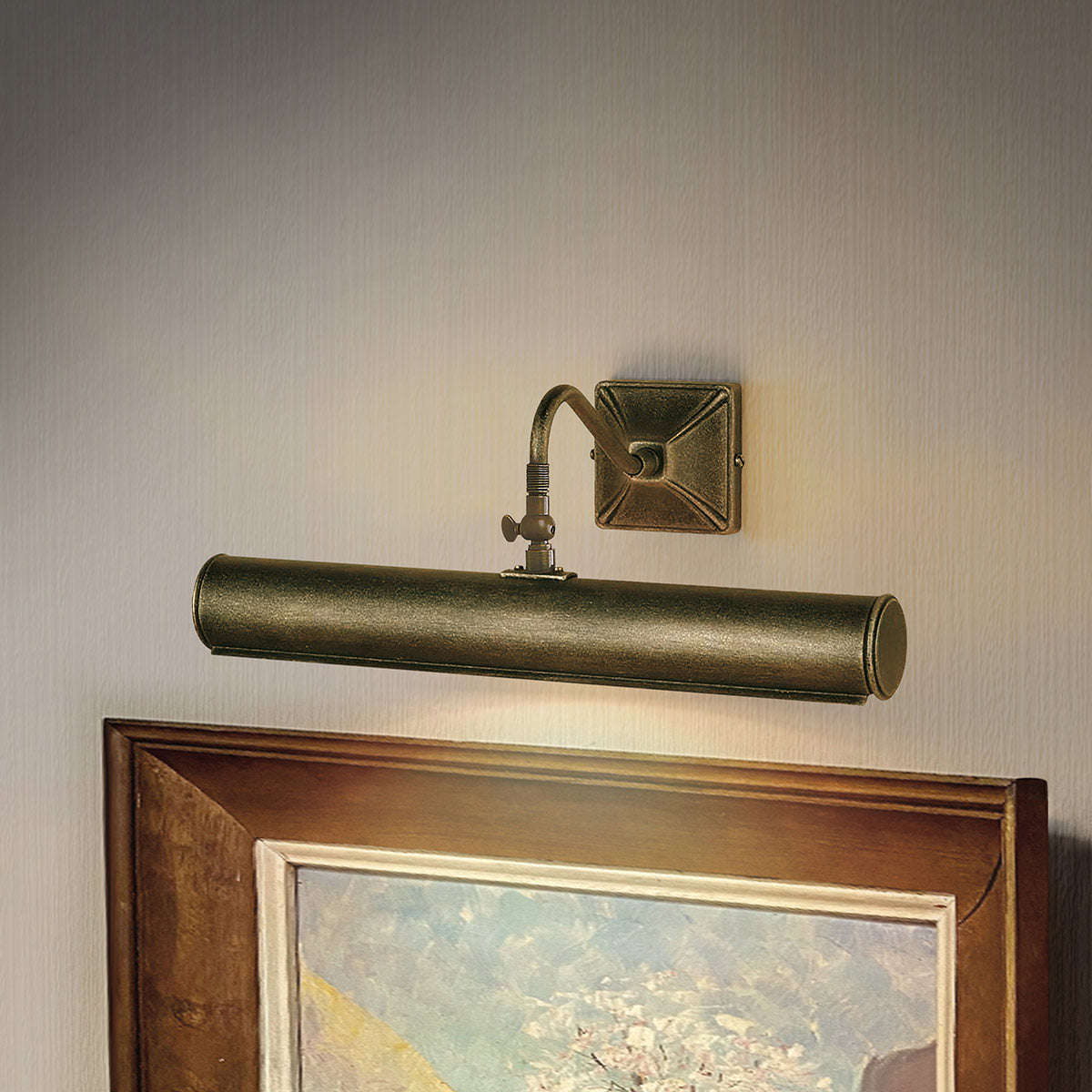 Wandleuchte 'Picture Light', 20.0 × 36.0 cm, Gold, E14 – Dimmbar