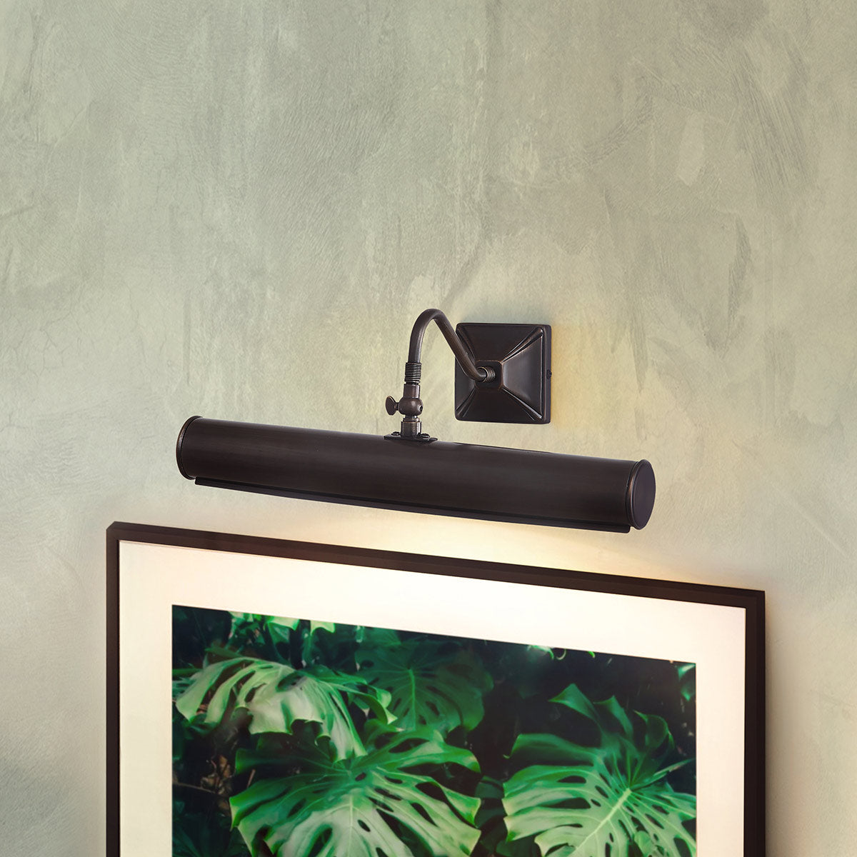 Wandleuchte 'Picture Light', 20.0 × 36.0 cm, Bronze, E14 – Dimmbar
