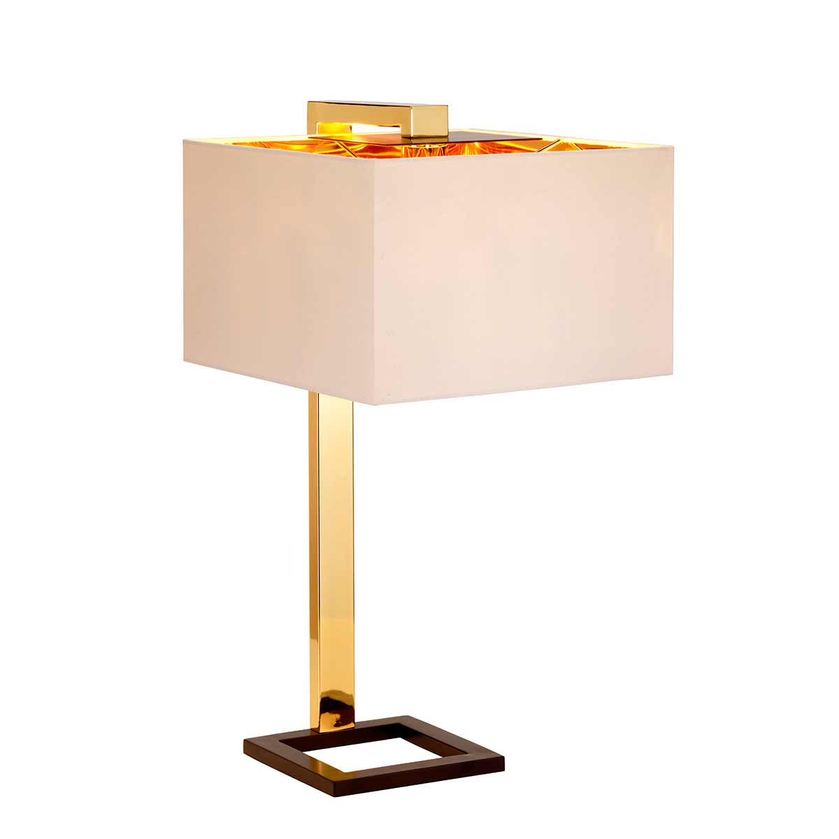 Elstead Plein Tischlampe Braun, Gold
