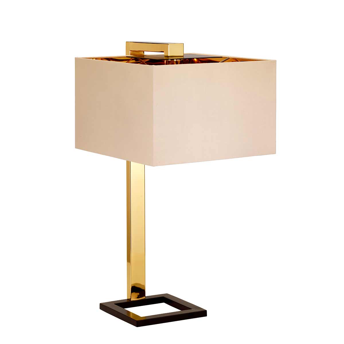Elstead Plein Tischlampe Braun, Gold – Wohnambiente