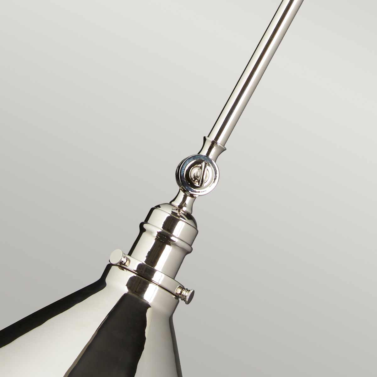 Elstead Provence Wandleuchte Nickel – Detailansicht