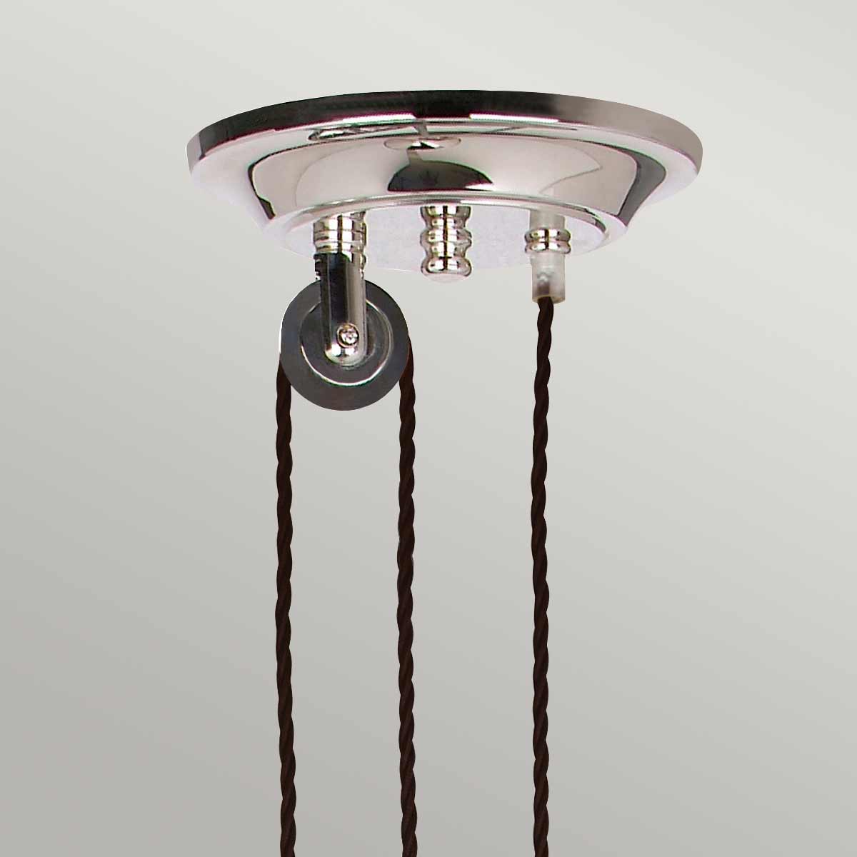 Elstead Provence Pendelleuchte Nickel – Detailansicht