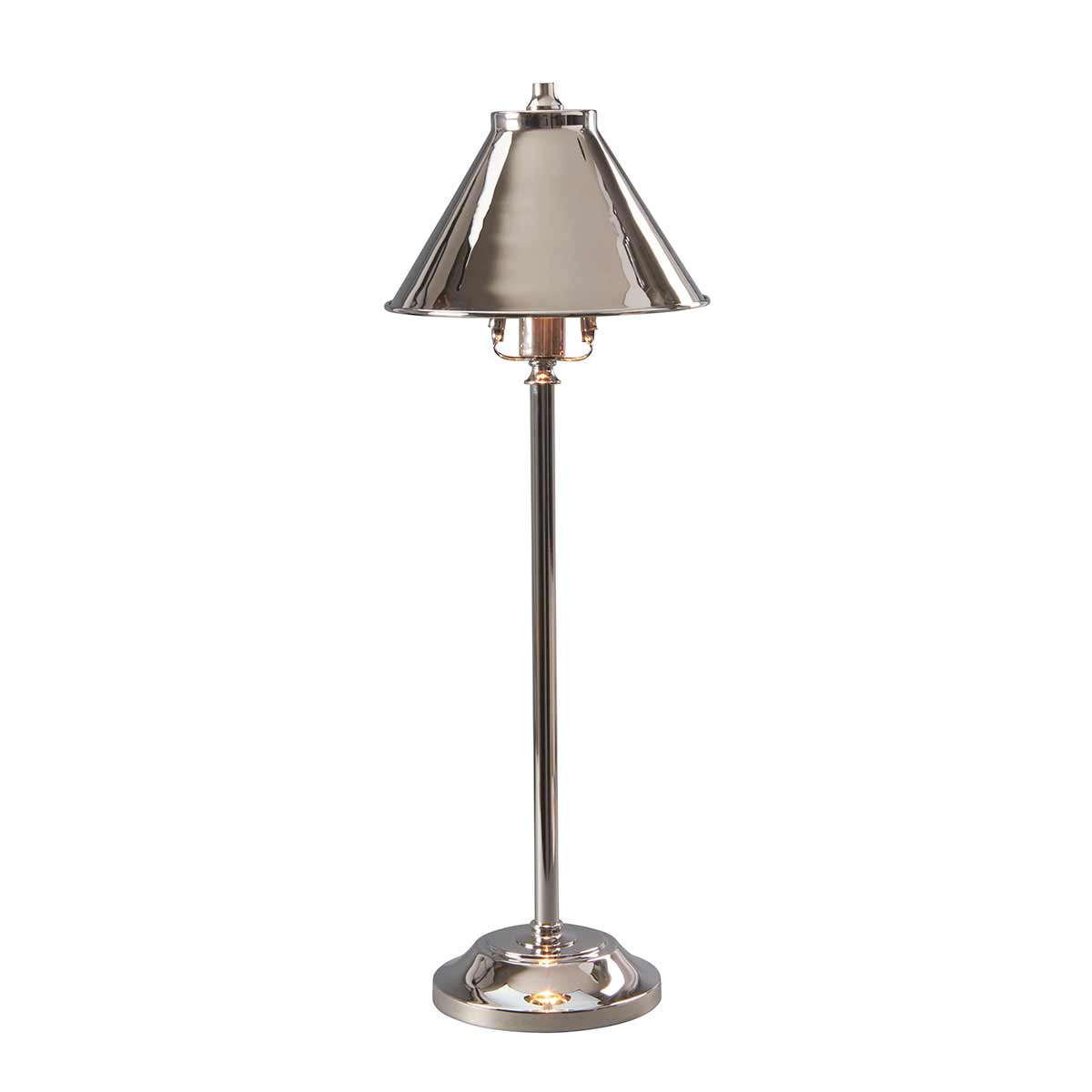 Elstead Provence Tischlampe Nickel