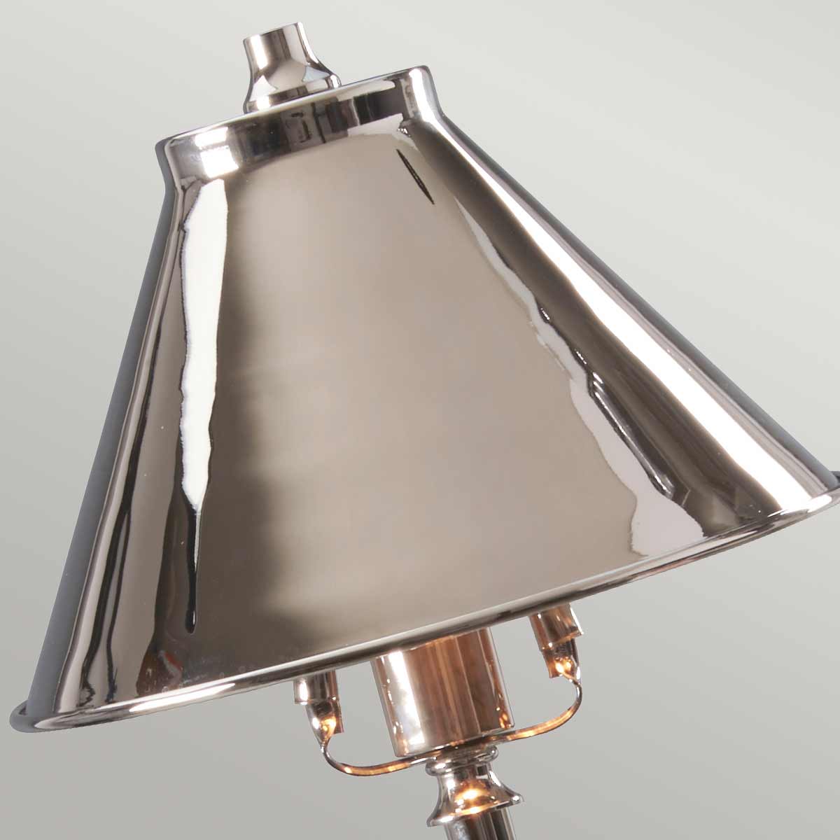 Elstead Provence Tischlampe Nickel – Detailansicht