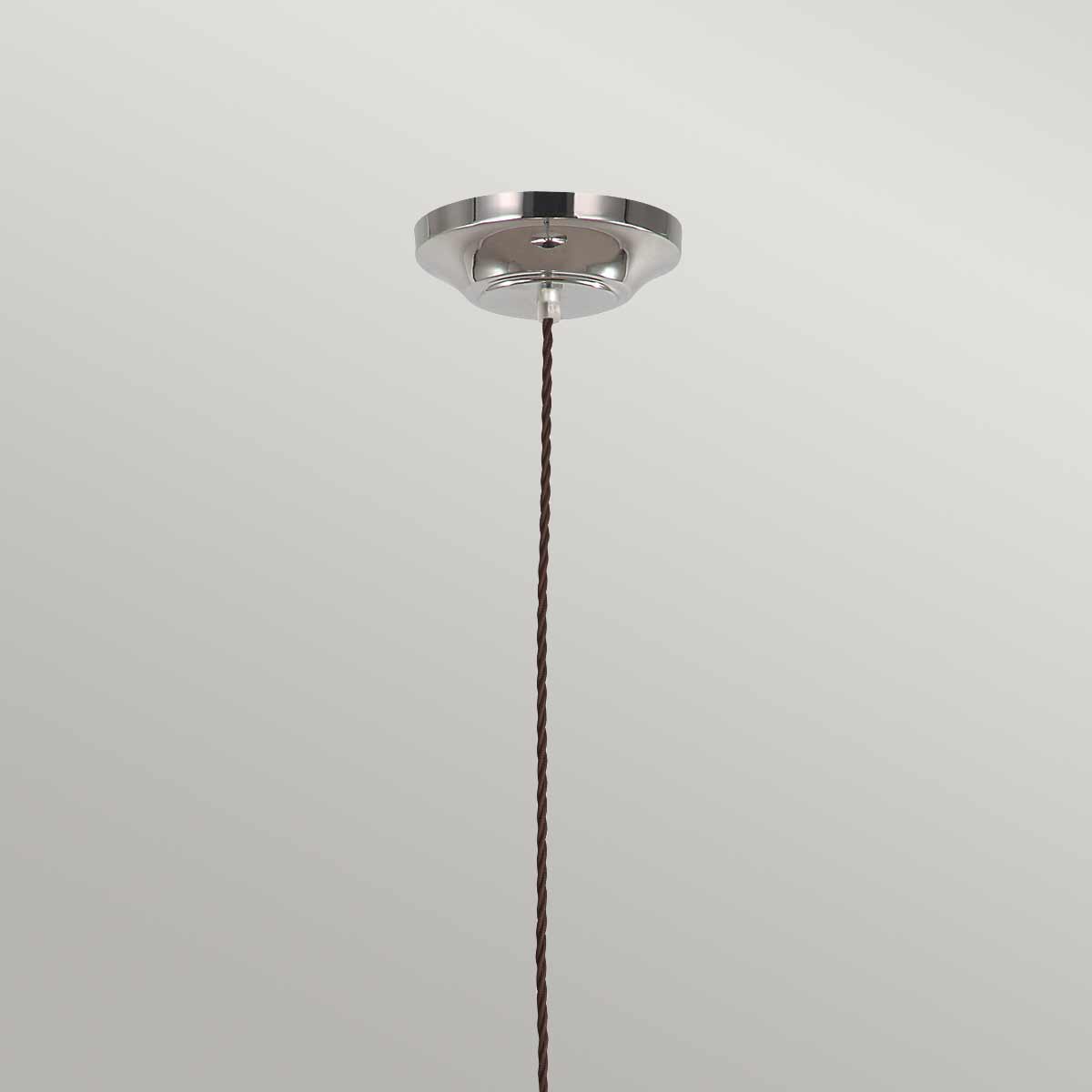 Elstead Provence Pendelleuchte Nickel – Wohnambiente
