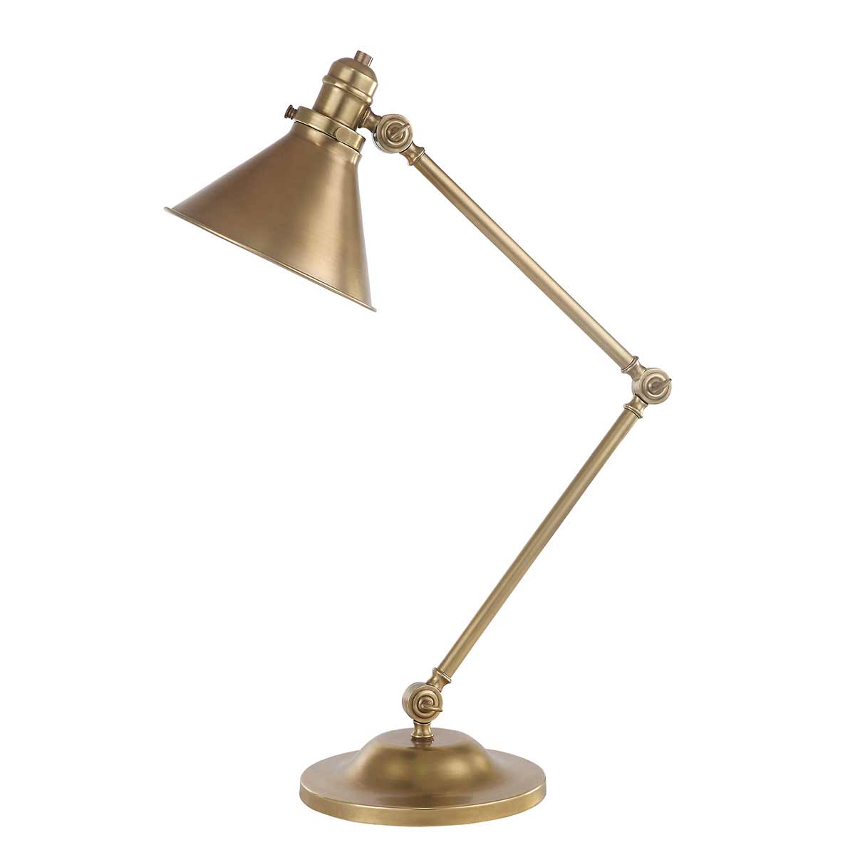 Elstead Provence Tischlampe Messing