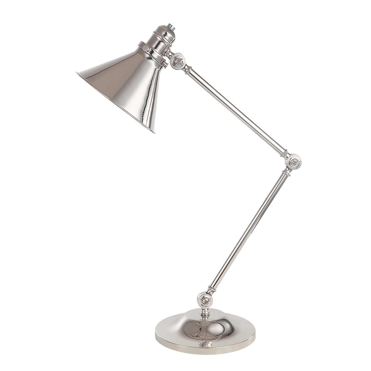 Elstead Provence Tischlampe Nickel