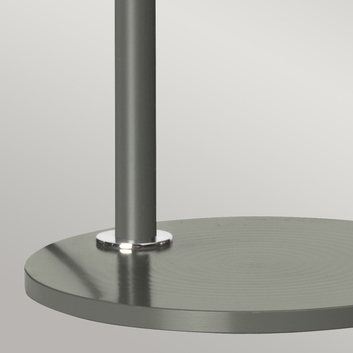 Elstead Quinto Tischlampe Grau, Nickel – Detailansicht 2