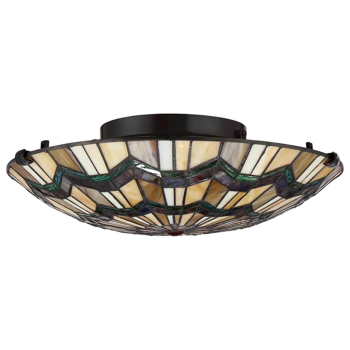 Quoizel Alcott Deckenleuchte Bronze – Wohnambiente