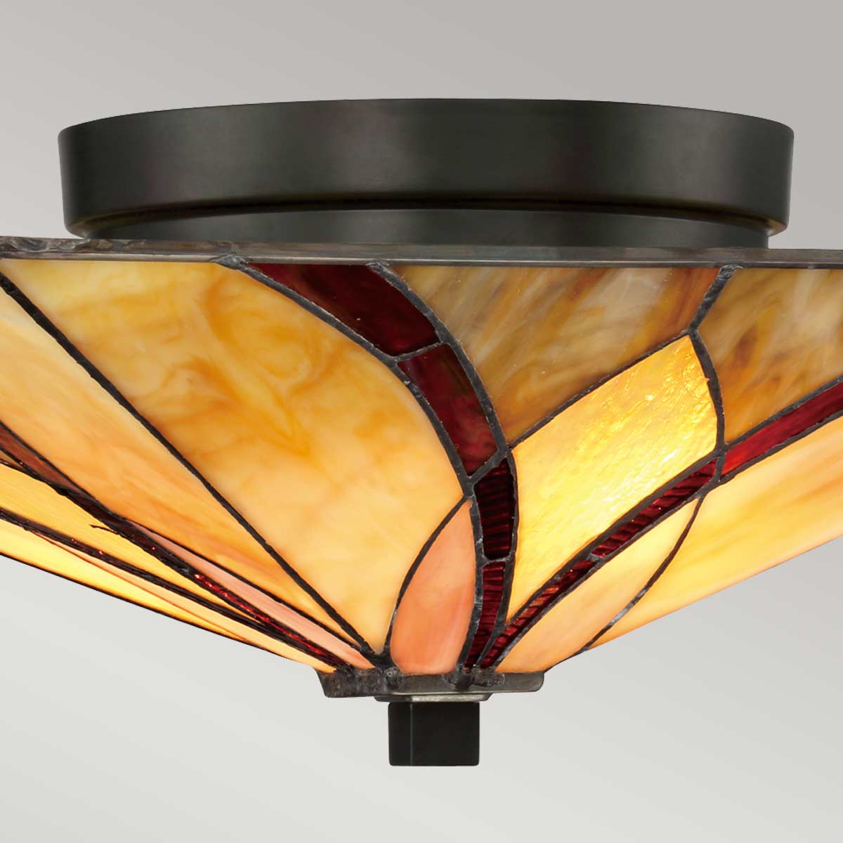 Quoizel Asheville Tischlampe Bronze – Detailansicht 3