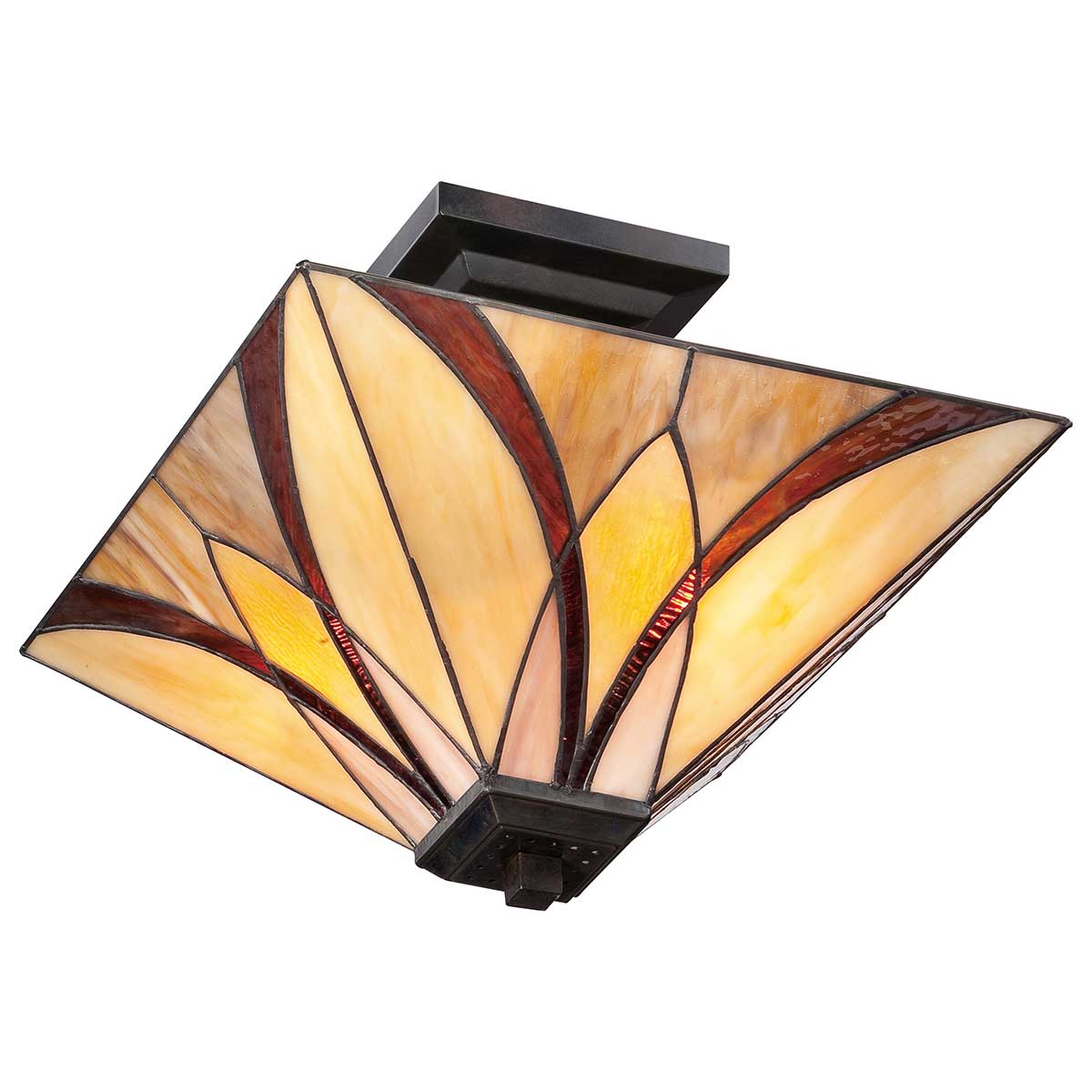 Quoizel Asheville Deckenleuchte Bronze – Detailansicht 3