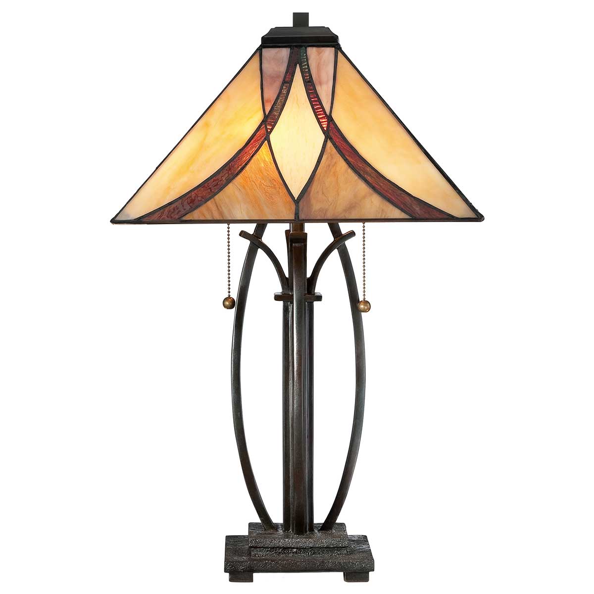 Quoizel Asheville Tischlampe Bronze – Detailansicht 2