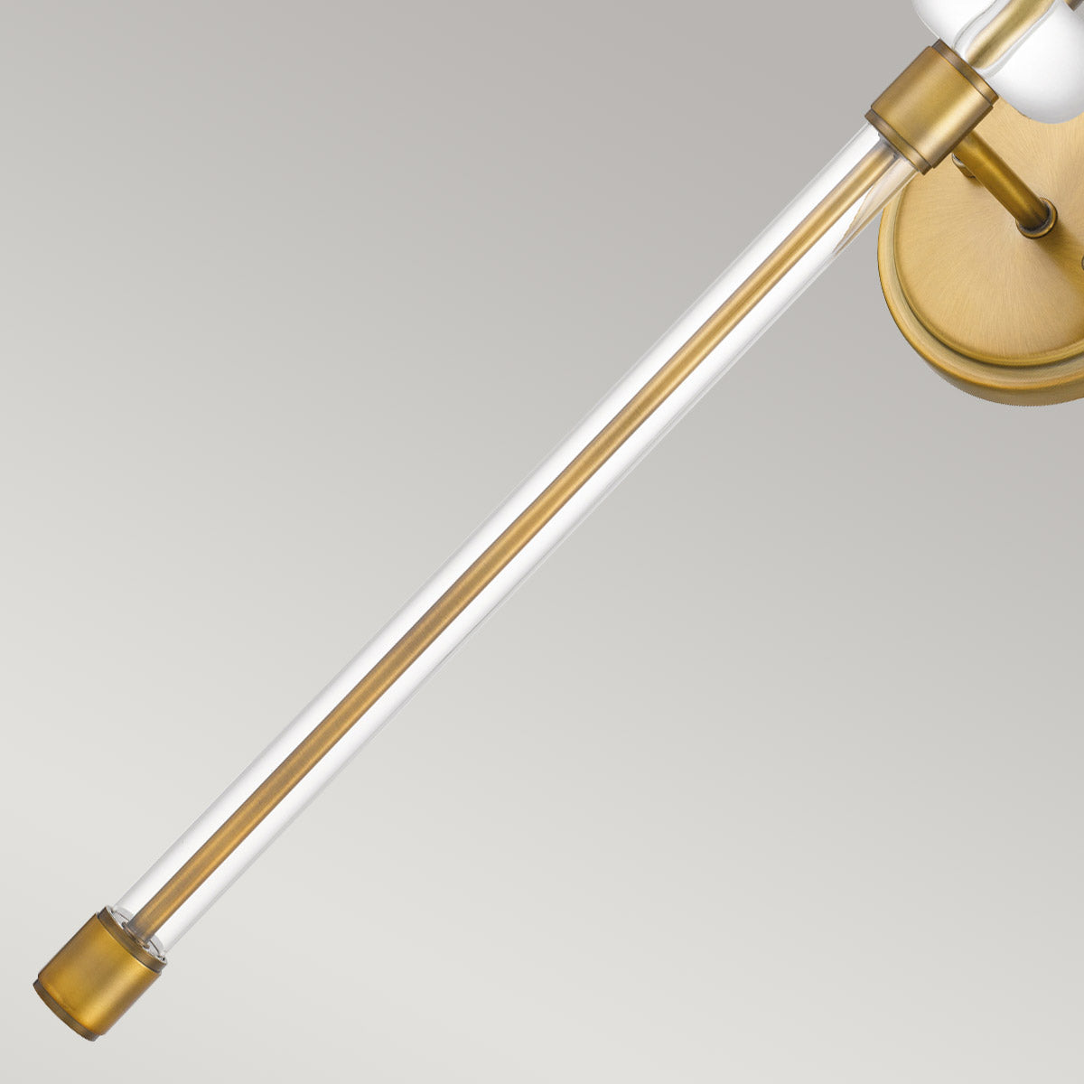 Quoizel Barbour Wandleuchte Messing – Detailansicht