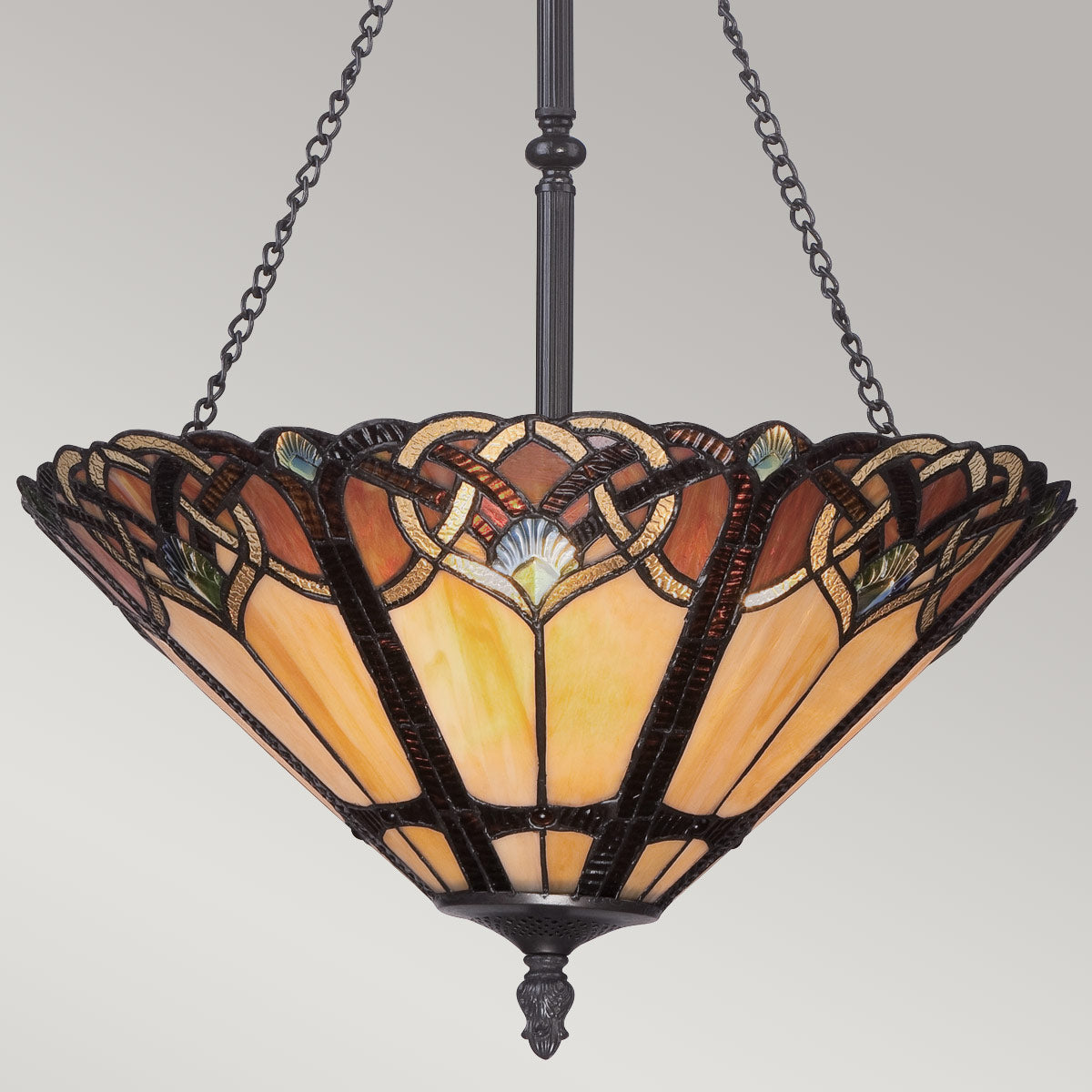 Quoizel Cambridge Pendelleuchte Bronze – Detailansicht