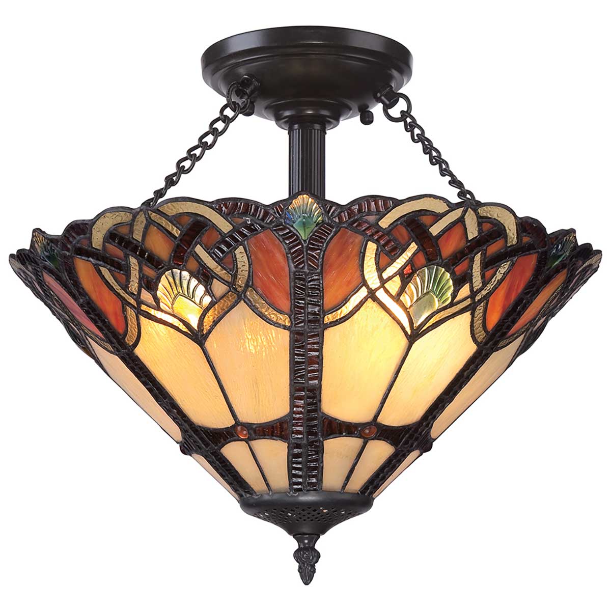 Quoizel Cambridge Deckenleuchte Bronze