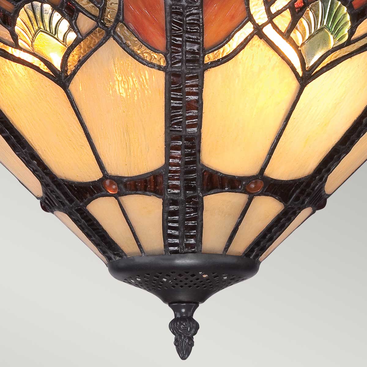 Quoizel Cambridge Deckenleuchte Bronze – Detailansicht 2