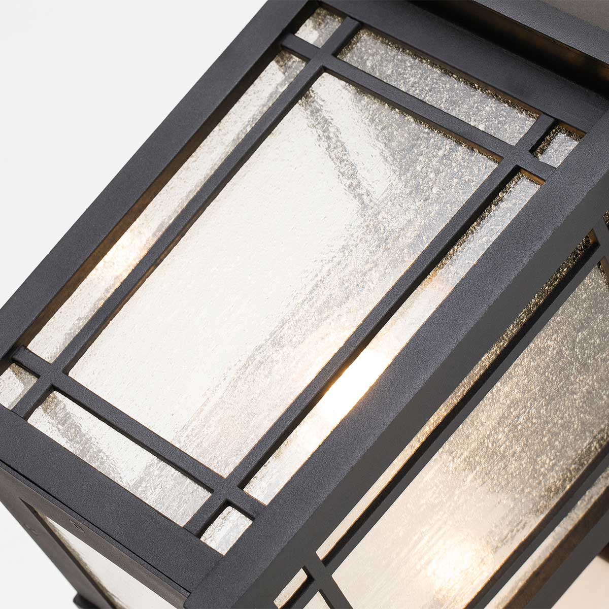 Quoizel Cedar Außenleuchte Schwarz – Detailansicht 2