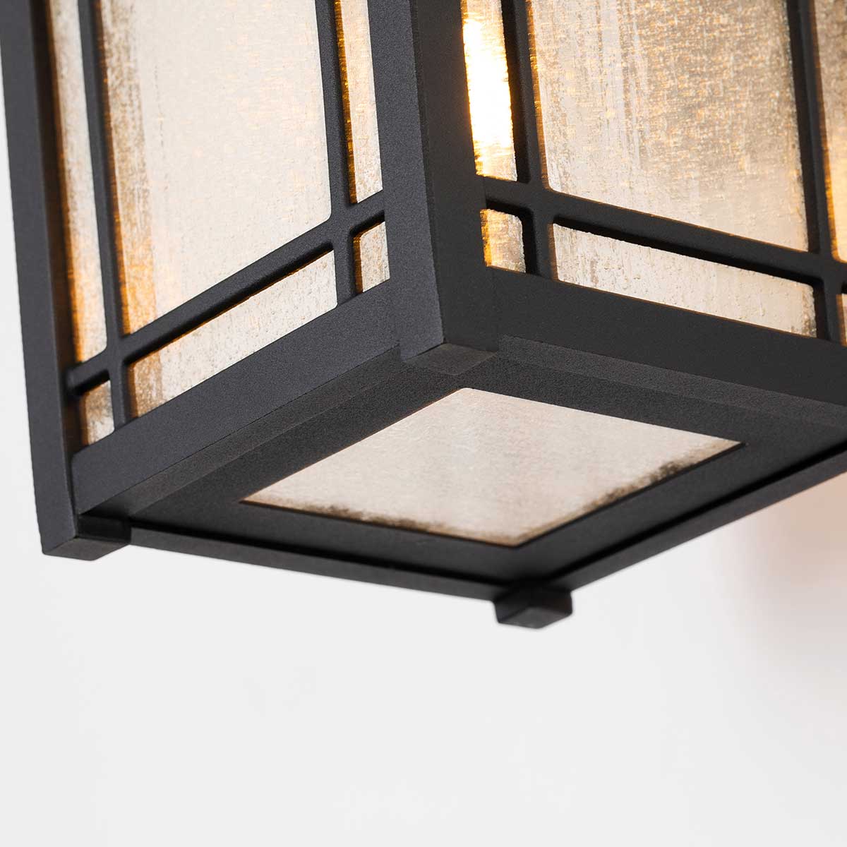 Quoizel Cedar Außenleuchte Schwarz – Detailansicht 2