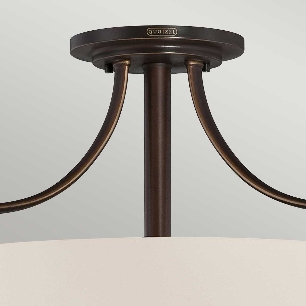 Quoizel Chantilly Deckenleuchte Bronze – Wohnambiente