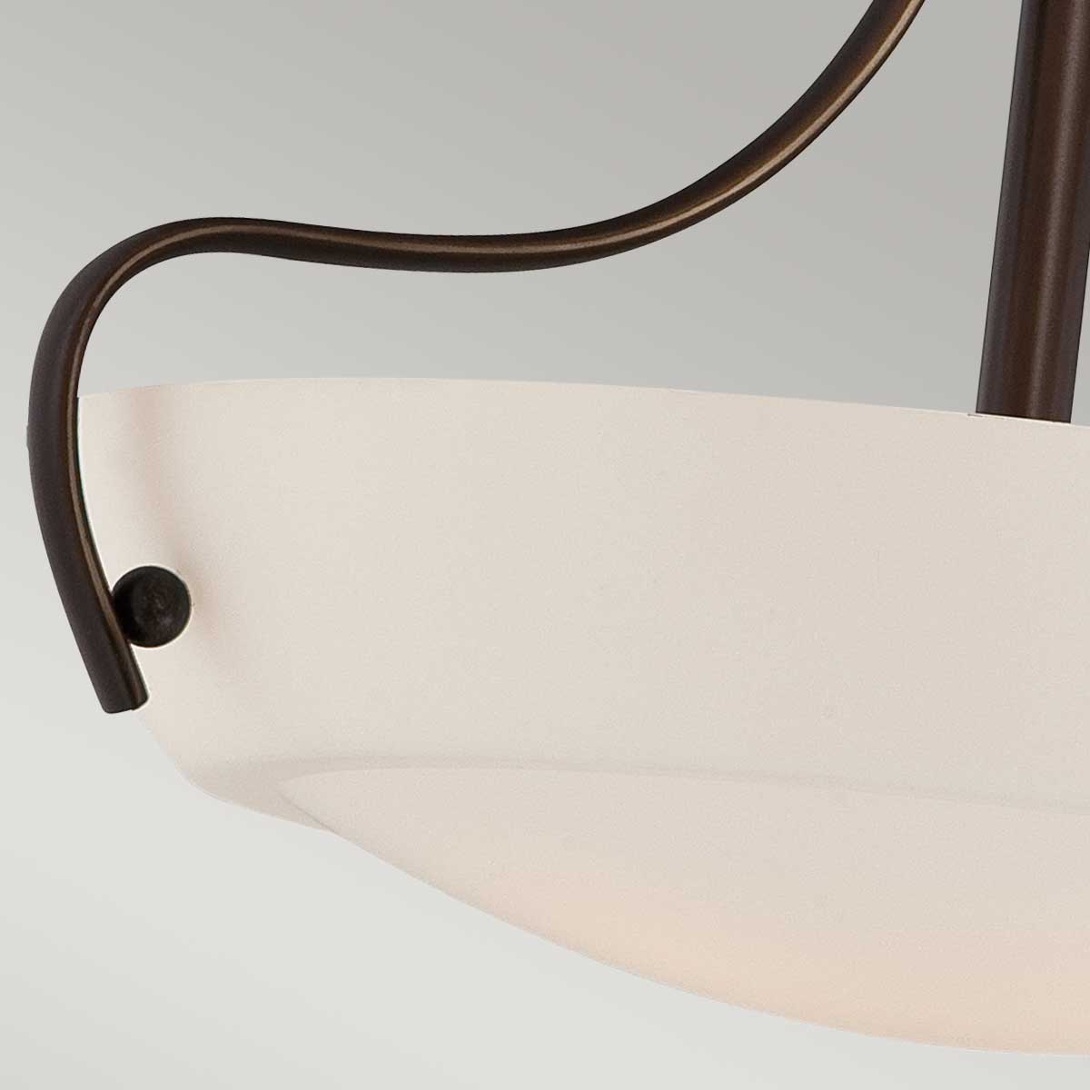 Quoizel Chantilly Deckenleuchte Bronze – Detailansicht
