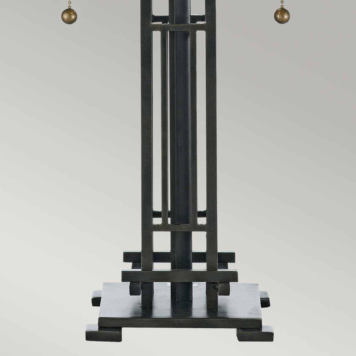 Quoizel Chastain Tischlampe Bronze – Detailansicht 2