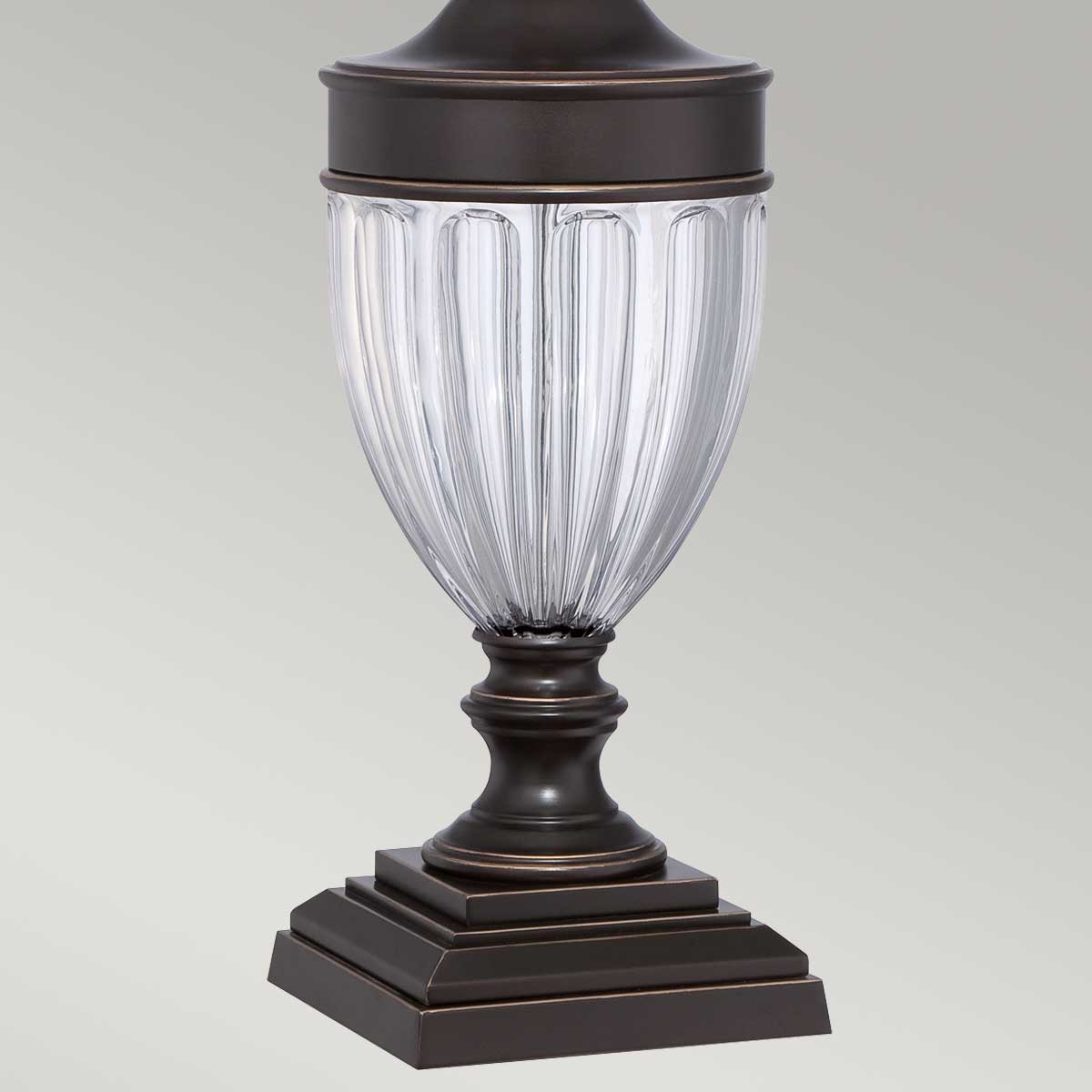 Quoizel Dennison Tischlampe Bronze – Detailansicht 2