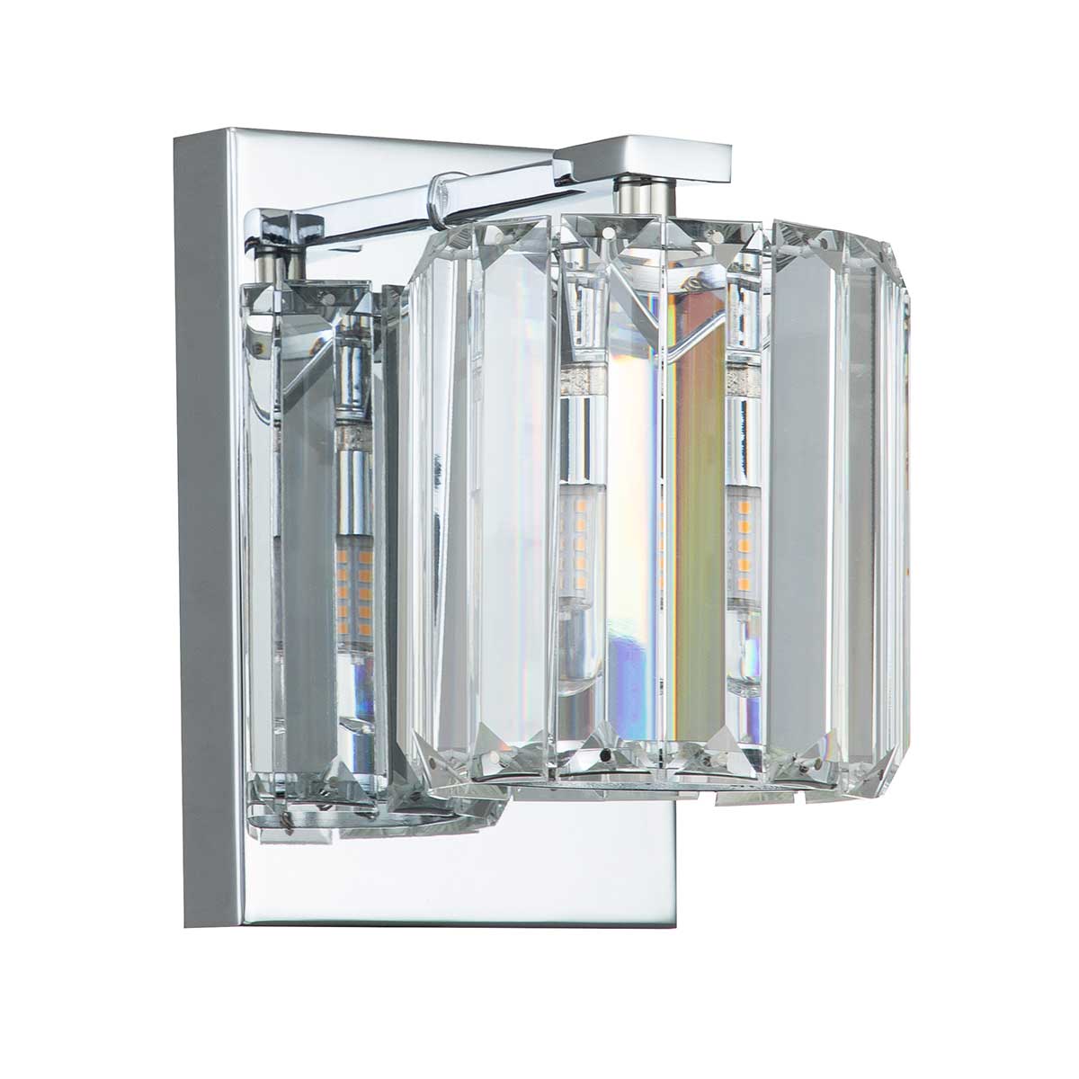 Quoizel Divine Wandleuchte Chrom – Wohnambiente