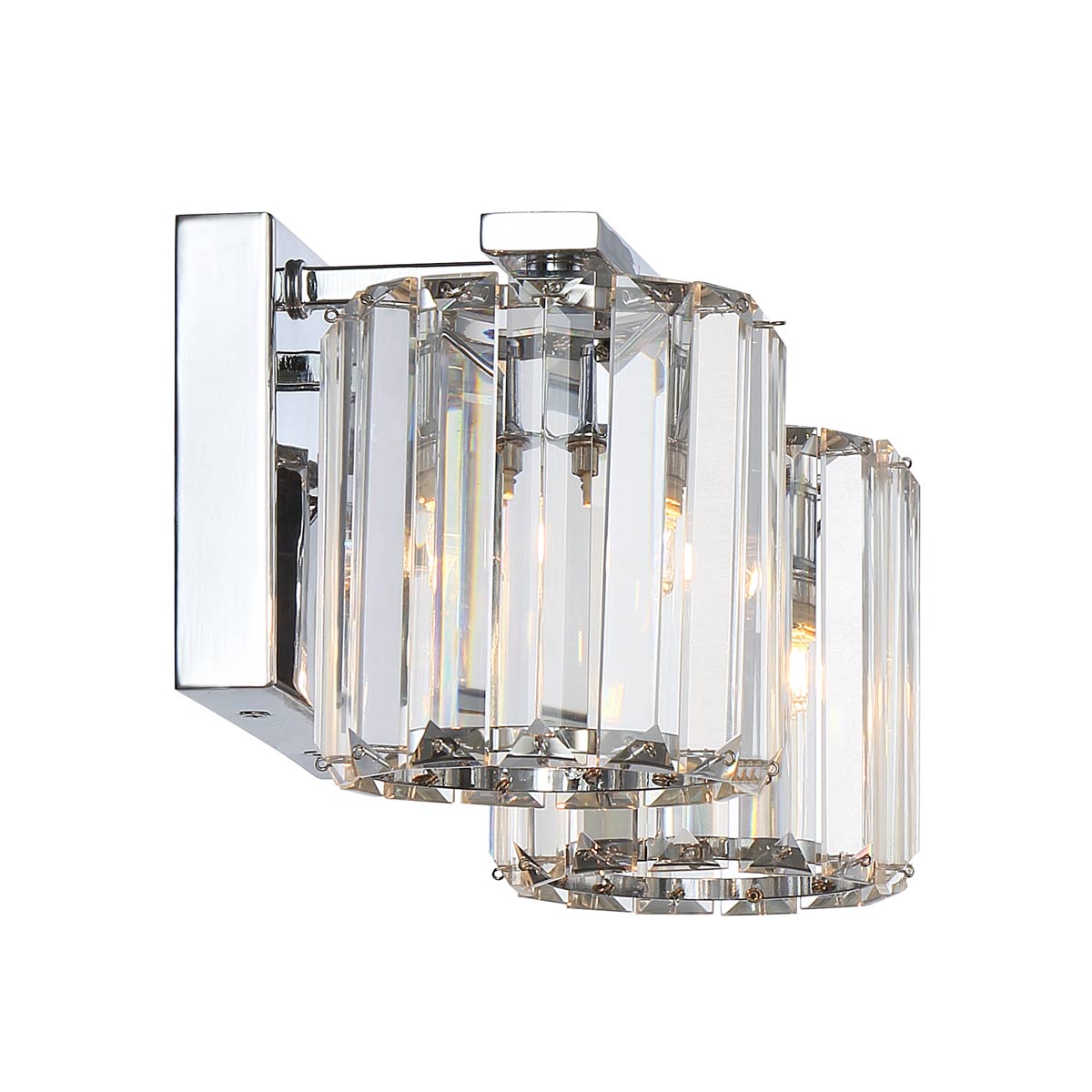 Quoizel Divine Wandleuchte Chrom – Wohnambiente