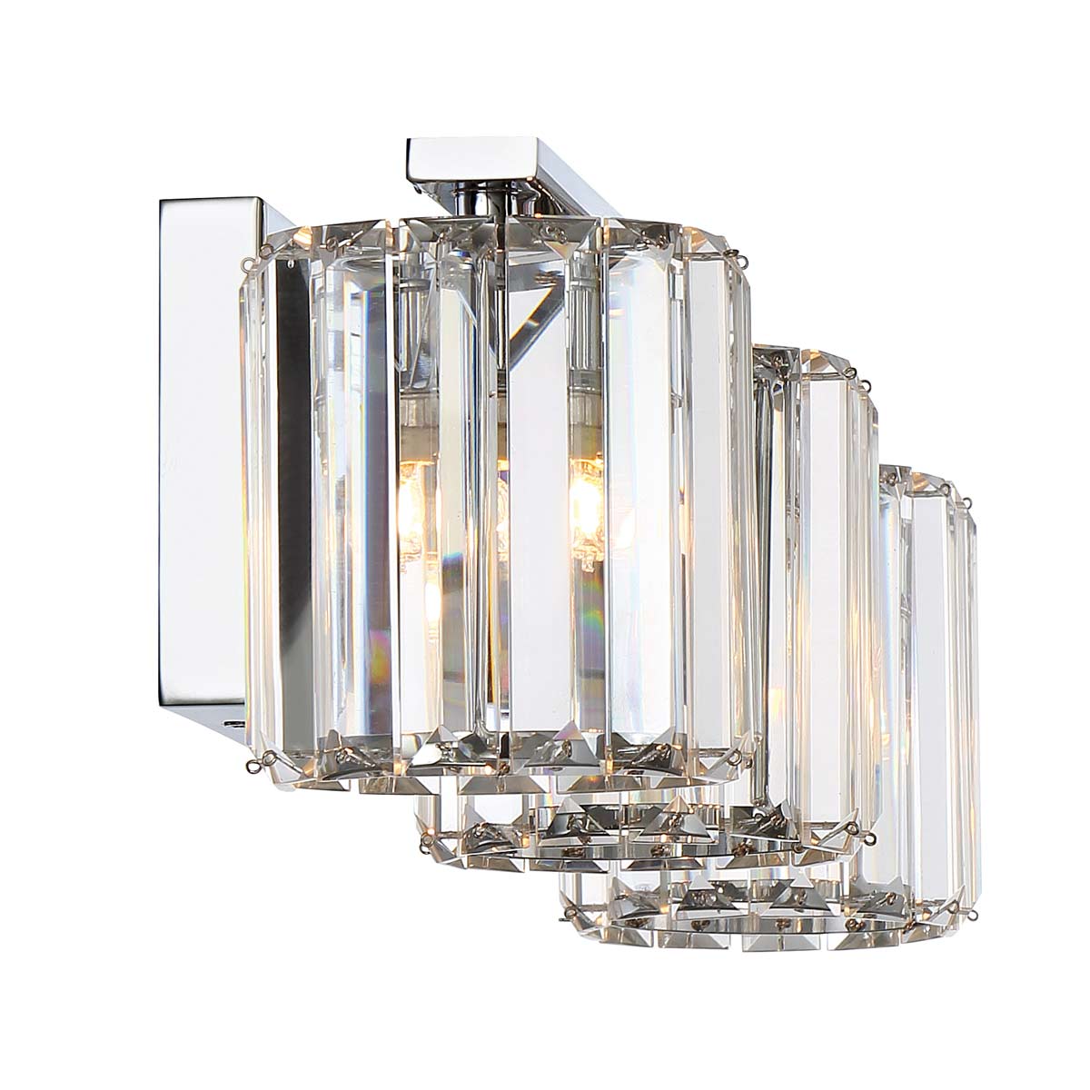 Quoizel Divine Wandleuchte Chrom – Wohnambiente