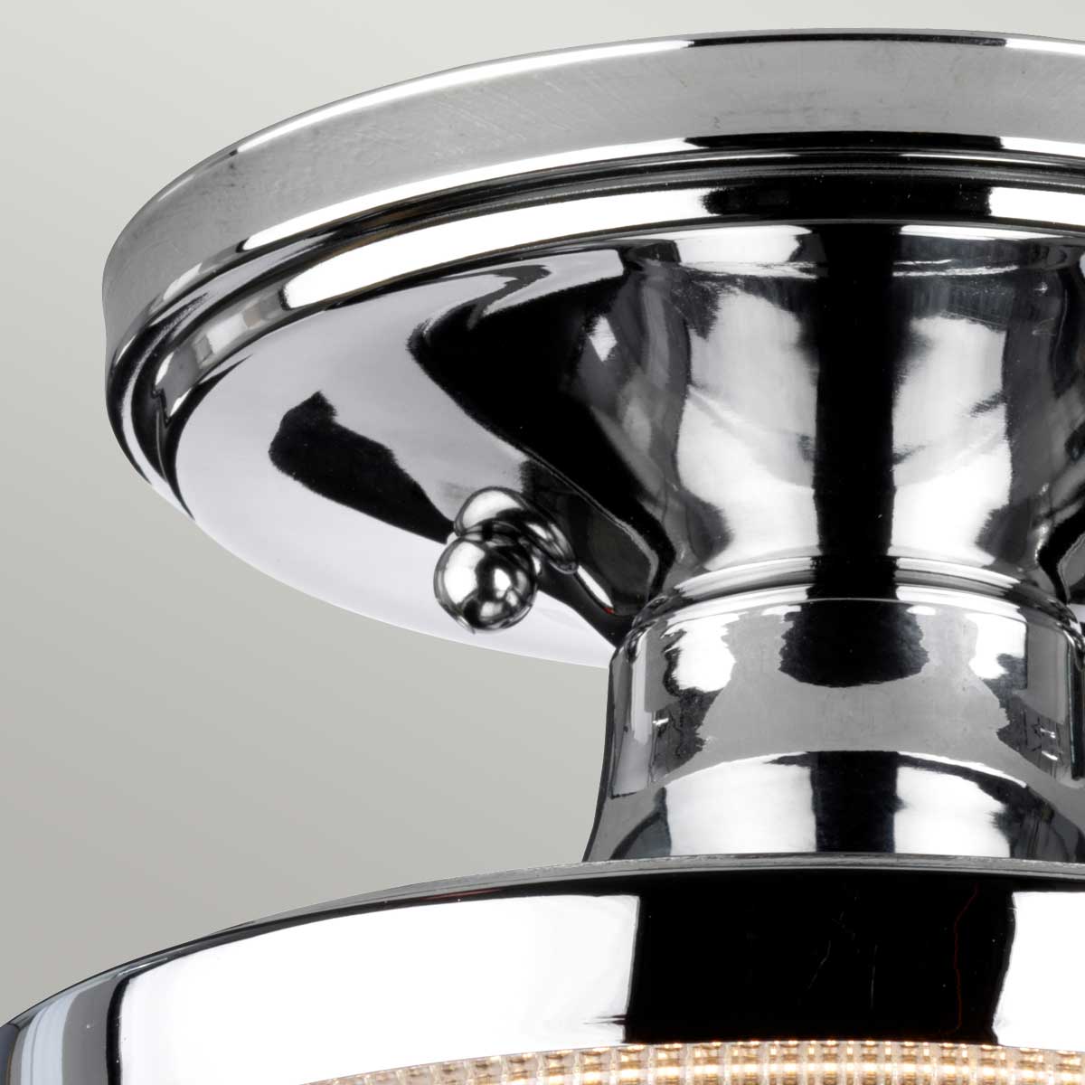 Quoizel Dublin Deckenleuchte Chrom – Detailansicht 2