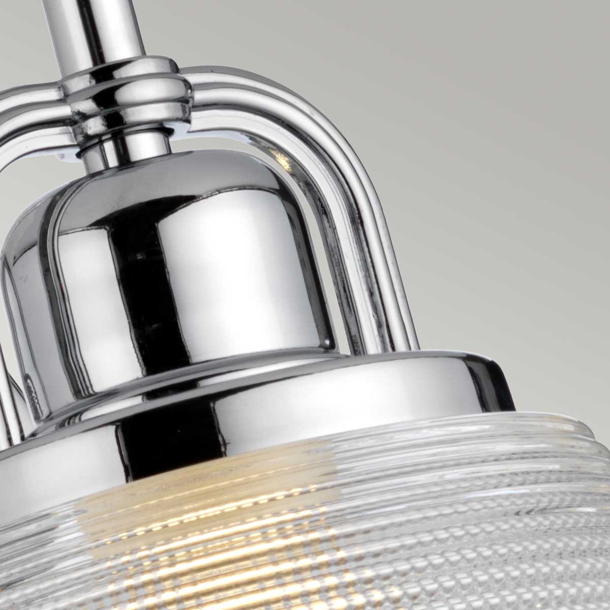 Quoizel Dublin Wandleuchte Chrom – Detailansicht 3