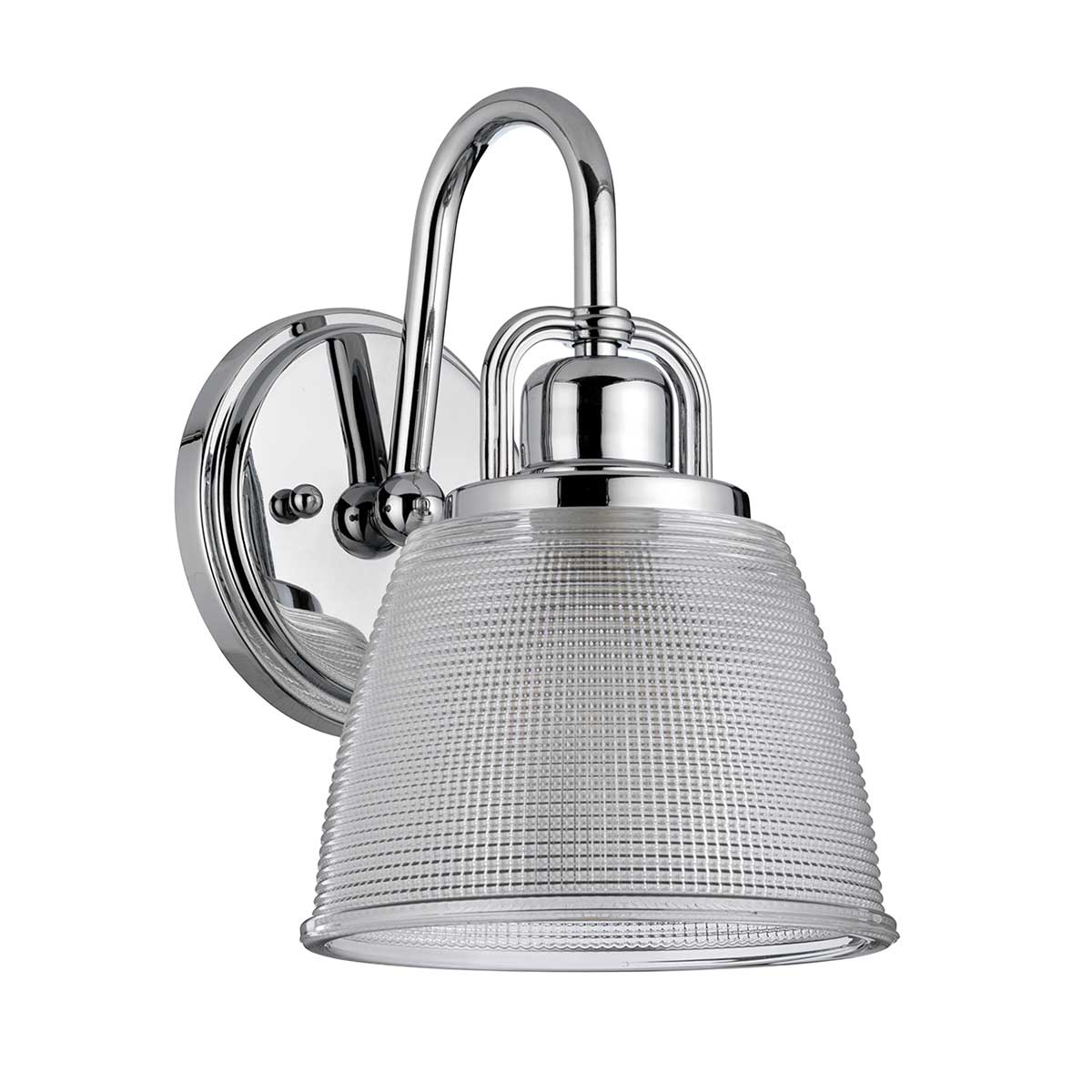 Quoizel Dublin Wandleuchte Chrom – Wohnambiente