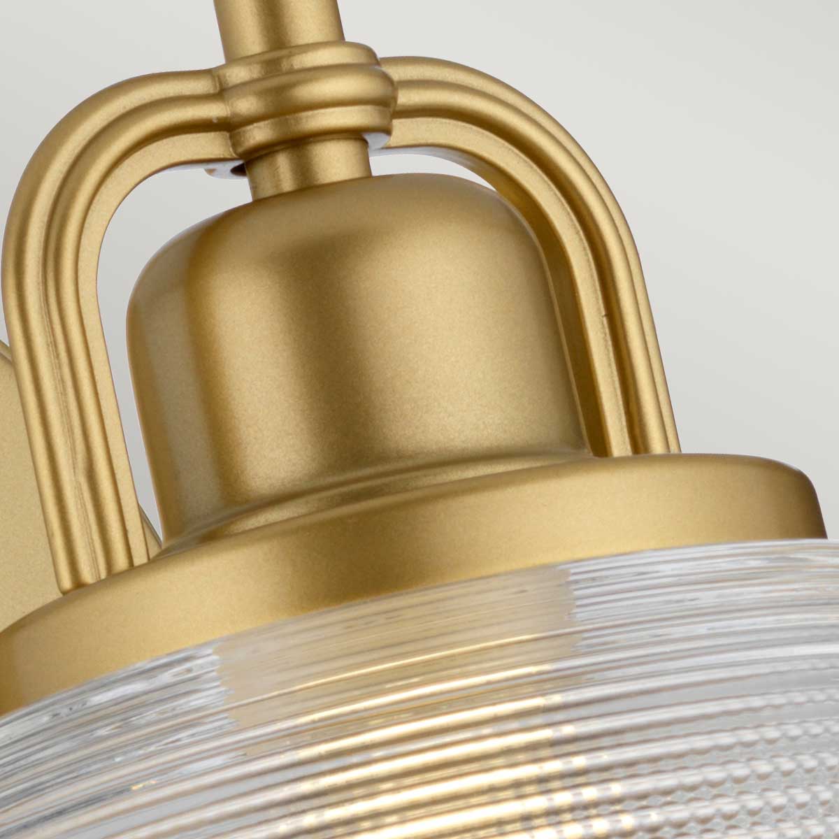 Quoizel Dublin Wandleuchte Messing – Detailansicht