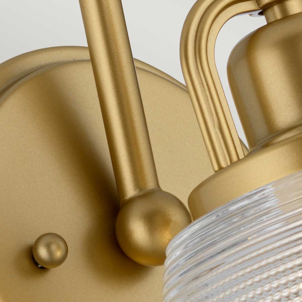 Quoizel Dublin Wandleuchte Messing – Detailansicht 2