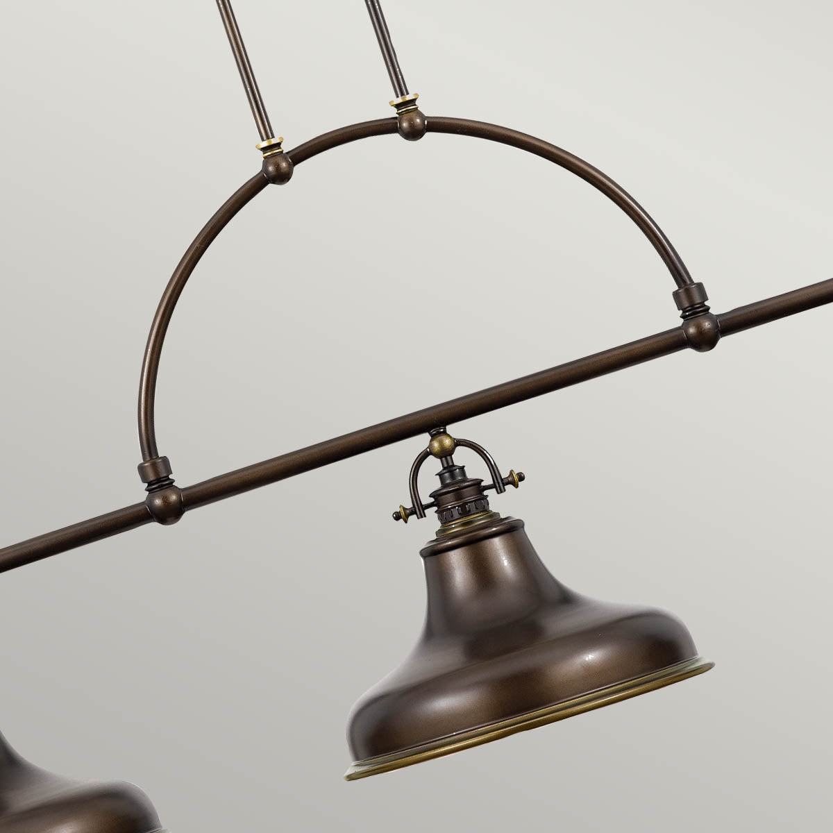Quoizel Emery Pendelleuchte Bronze – Detailansicht 2