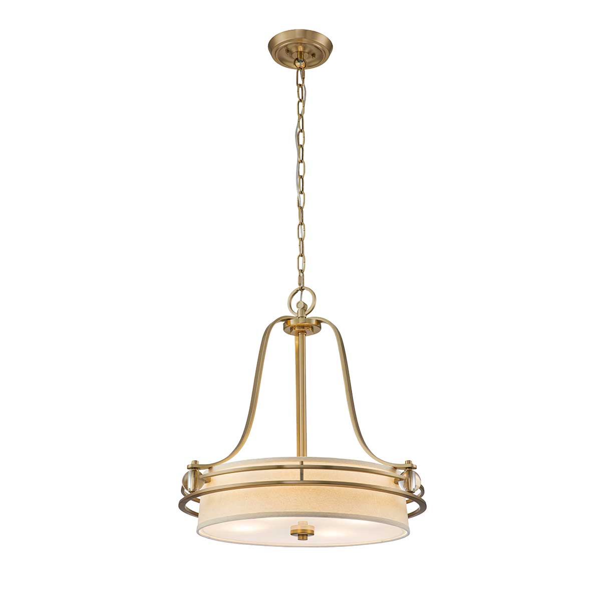 Quoizel Gotham Pendelleuchte Messing