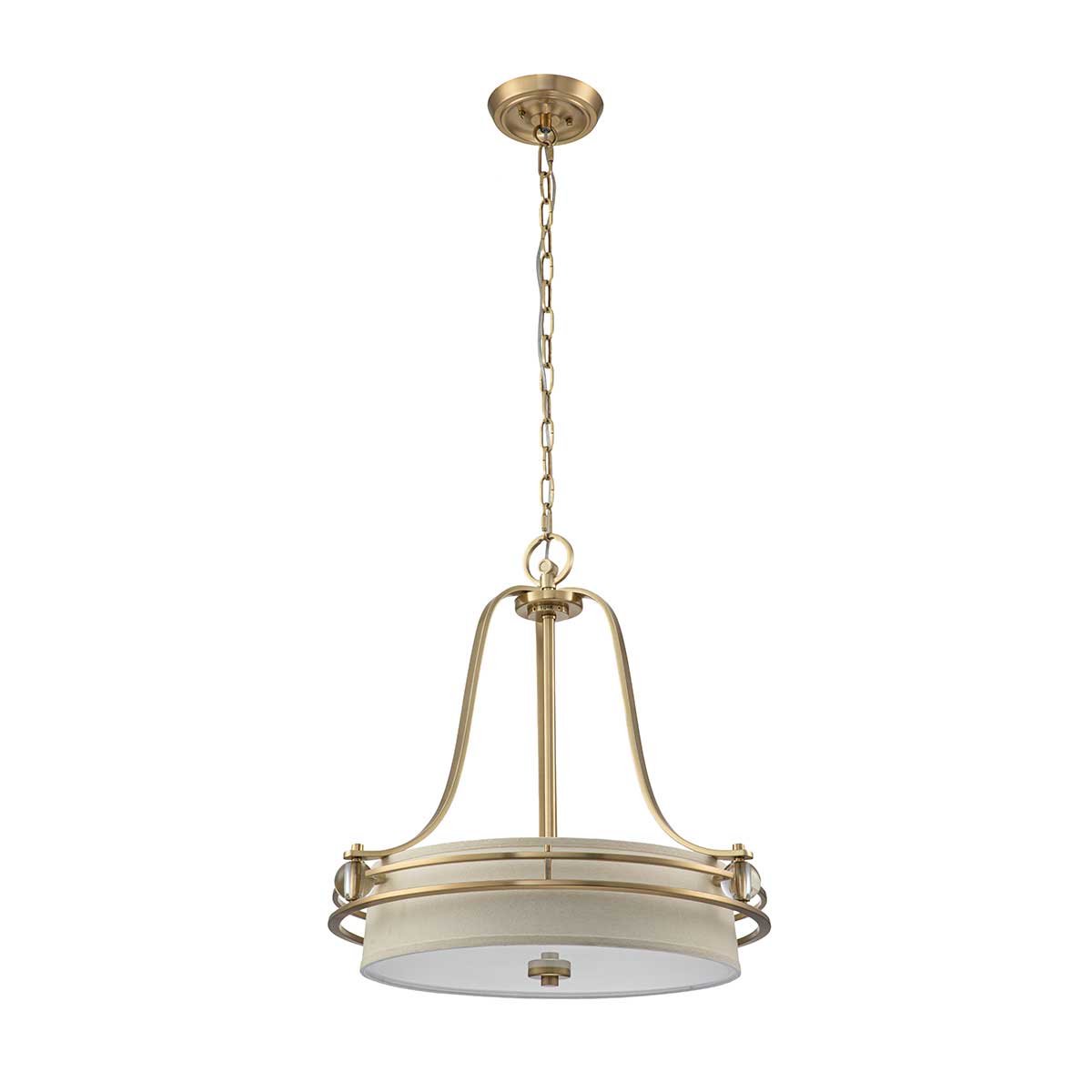 Quoizel Gotham Pendelleuchte Messing – Wohnambiente