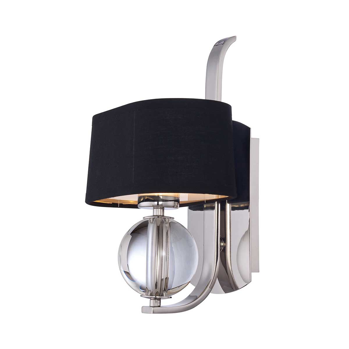 Quoizel Gotham Wandleuchte Silber