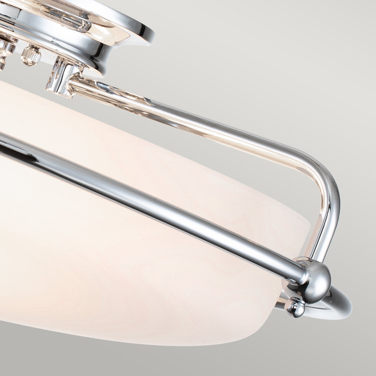 Quoizel Griffin Deckenleuchte Chrom – Detailansicht 2