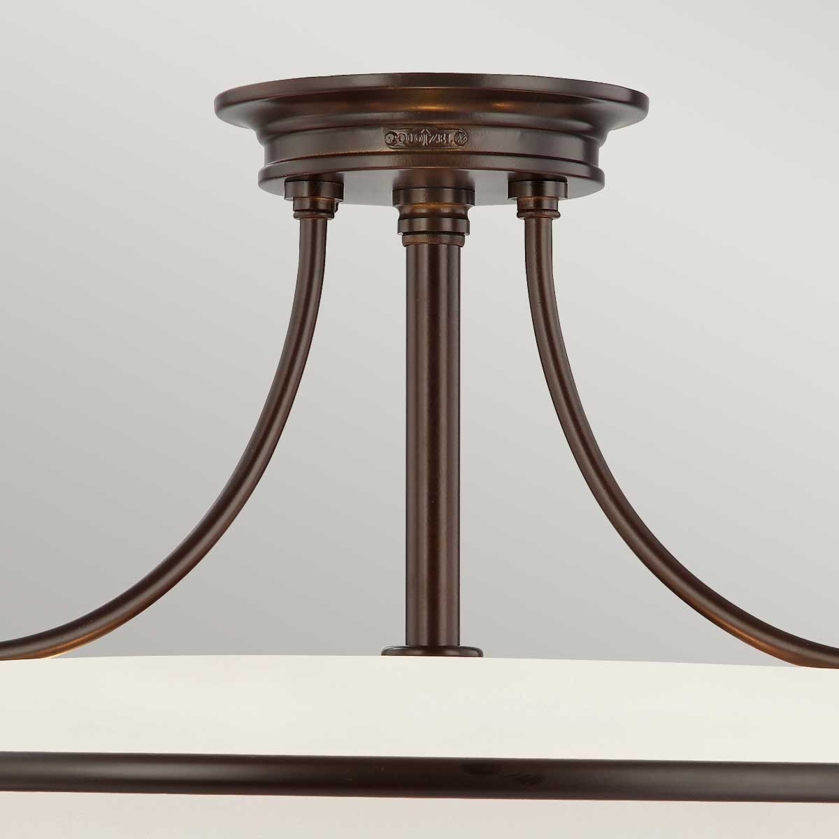 Quoizel Griffin Deckenleuchte Bronze – Detailansicht