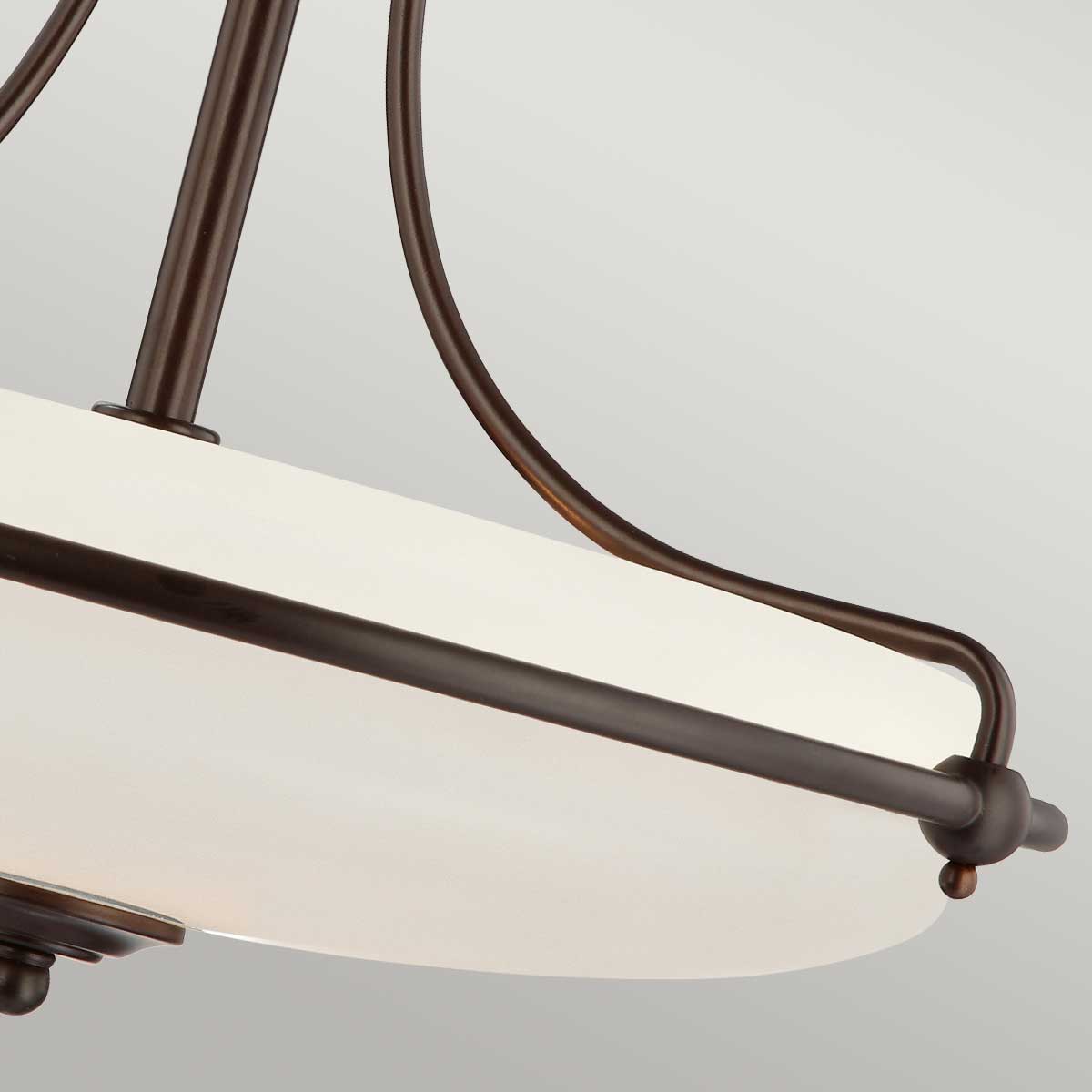 Quoizel Griffin Deckenleuchte Bronze – Detailansicht 2