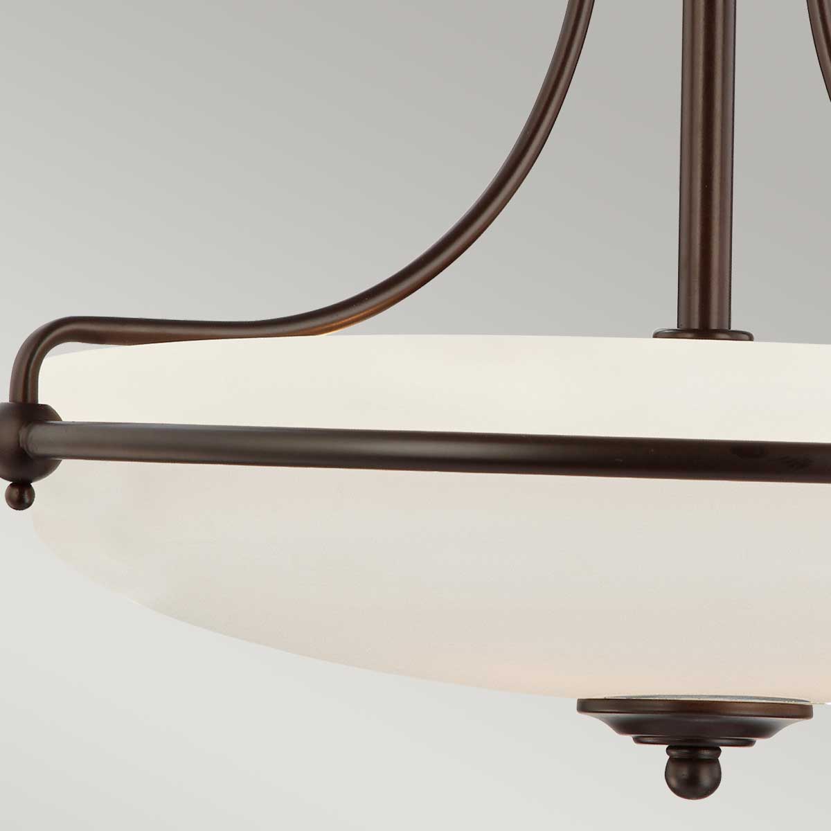 Quoizel Griffin Deckenleuchte Bronze – Detailansicht 3