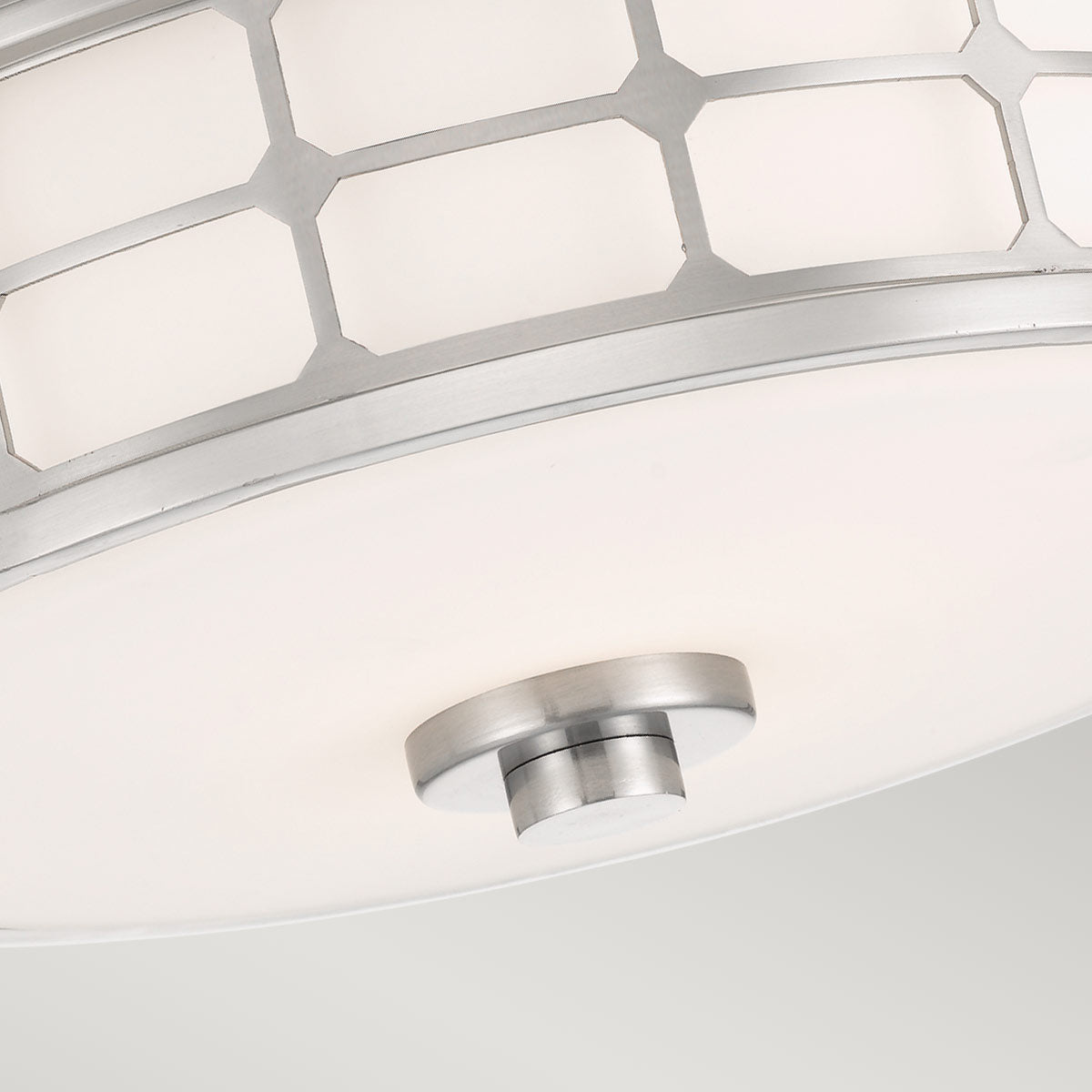 Quoizel Guardian Deckenleuchte Nickel – Detailansicht