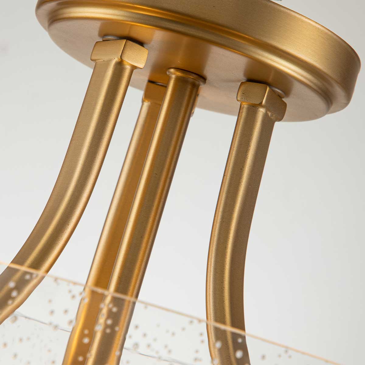 Quoizel Hollister Deckenleuchte Messing – Detailansicht 3