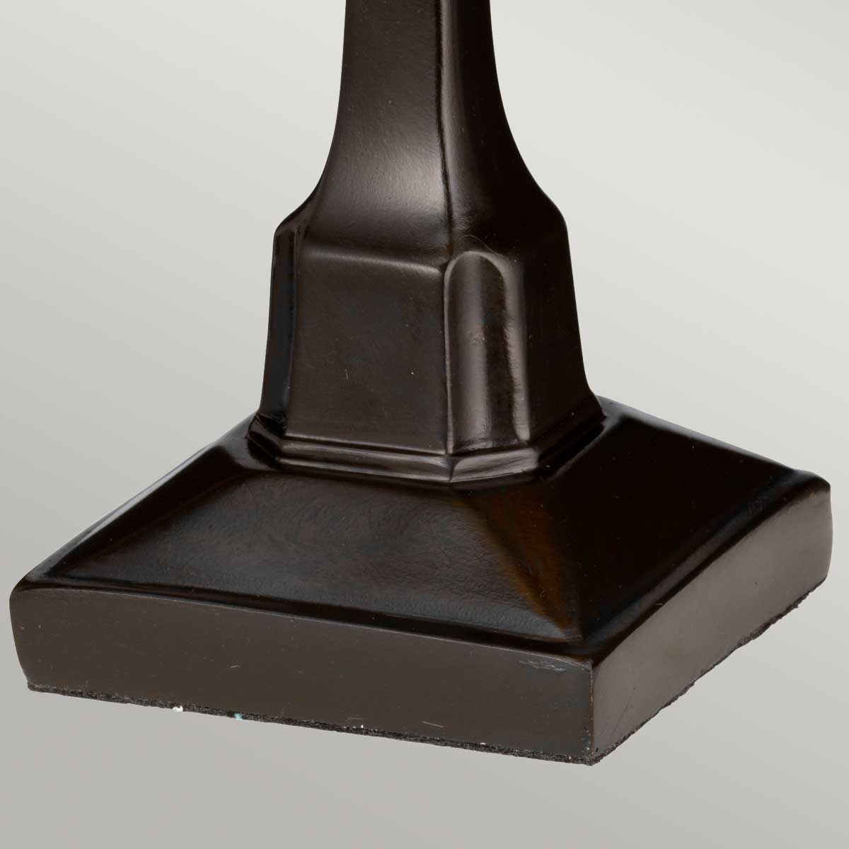 Quoizel Holmes Tischlampe Bronze – Detailansicht