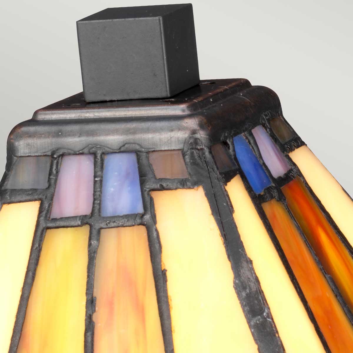 Quoizel Holmes Tischlampe Bronze – Detailansicht 2