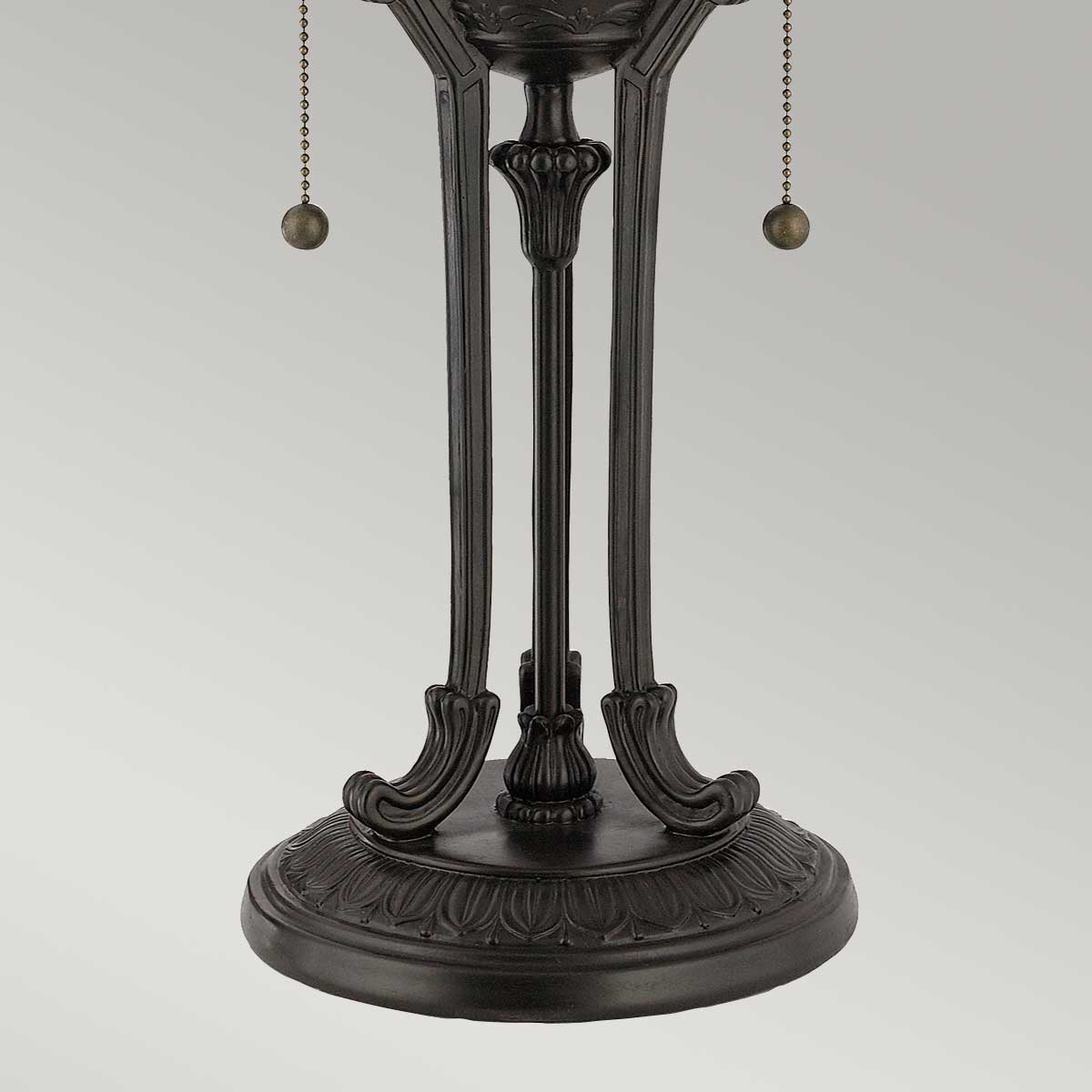 Quoizel Indus Tischlampe Bronze – Detailansicht 2