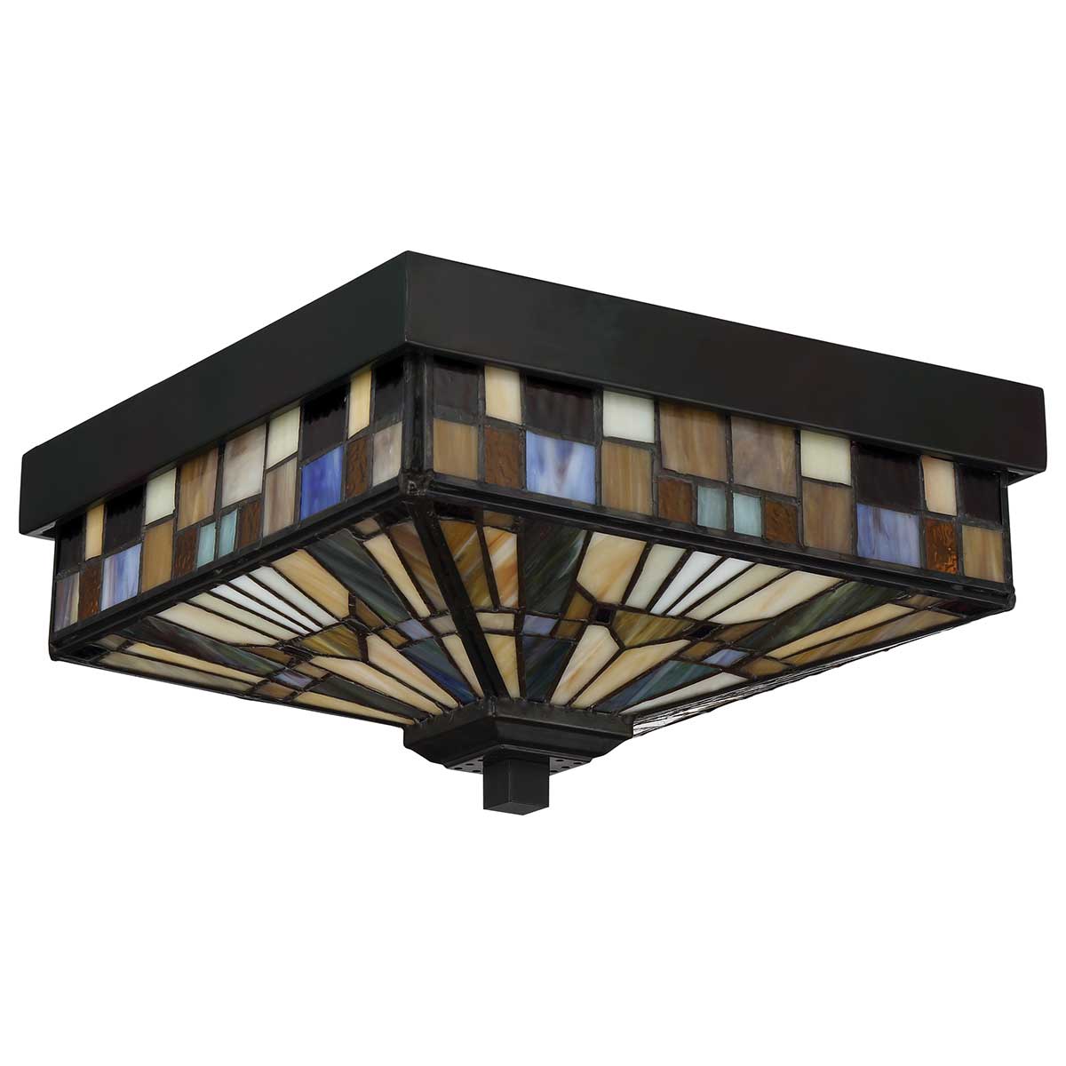 Quoizel Inglenook Deckenleuchte Bronze – Wohnambiente