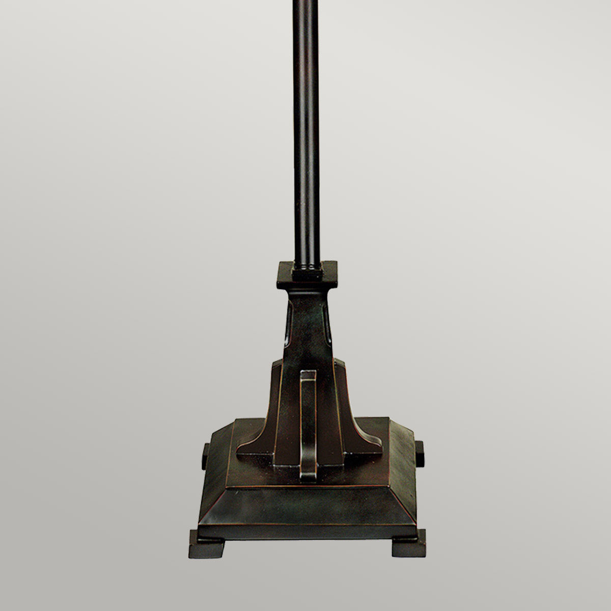 Quoizel Inglenook Stehleuchte Bronze – Detailansicht