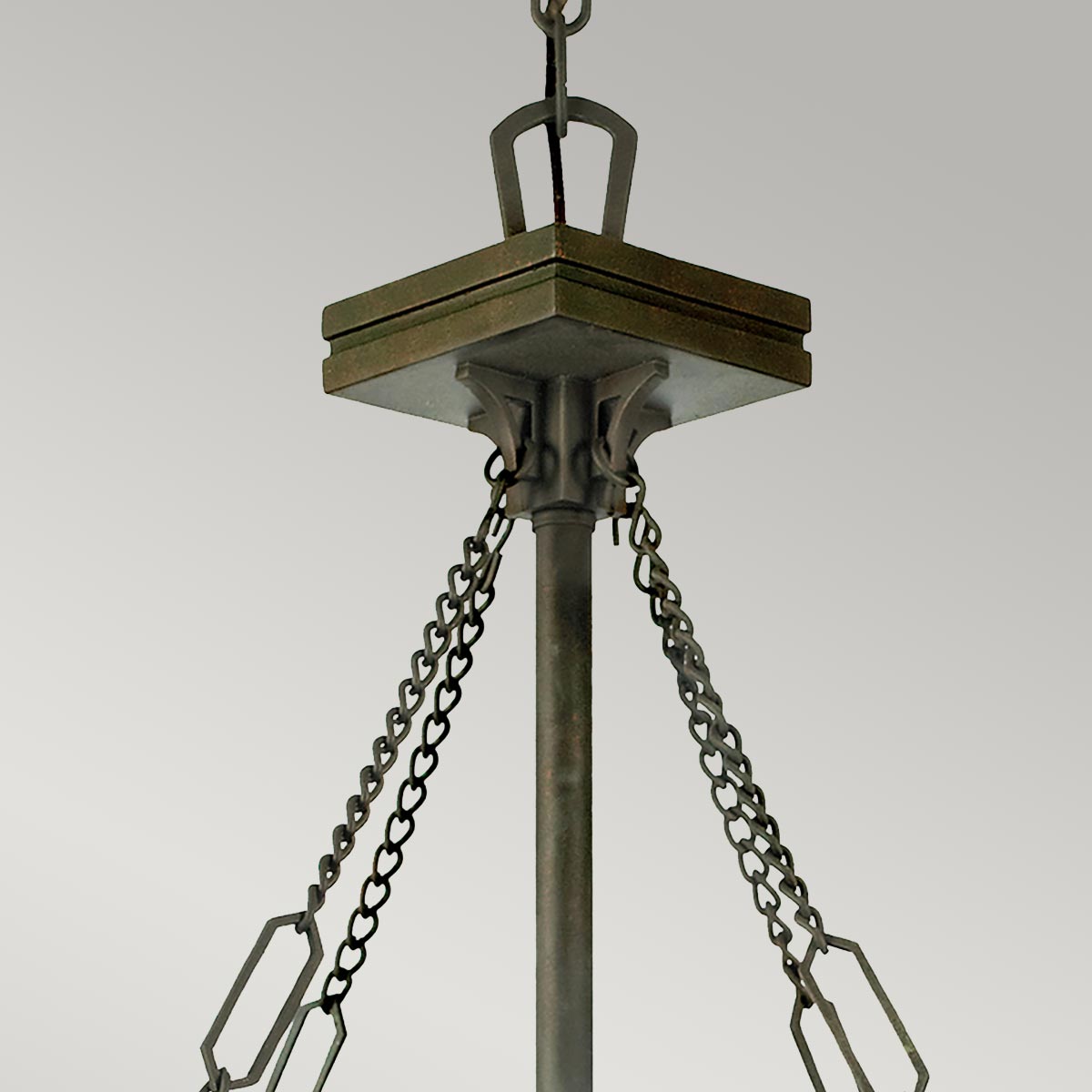 Quoizel Inglenook Pendelleuchte Bronze – Detailansicht